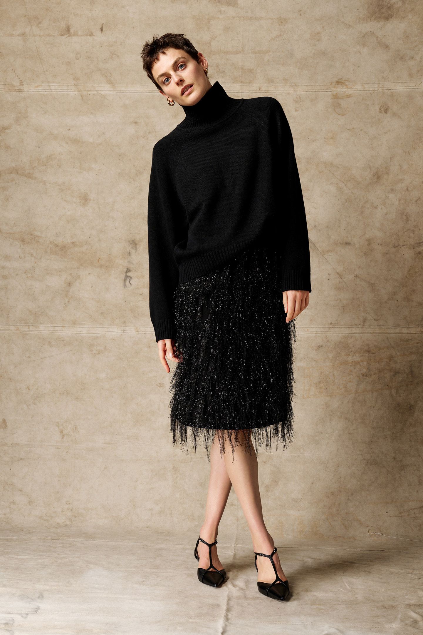 FIL COUPE SKIRT BLACK 4