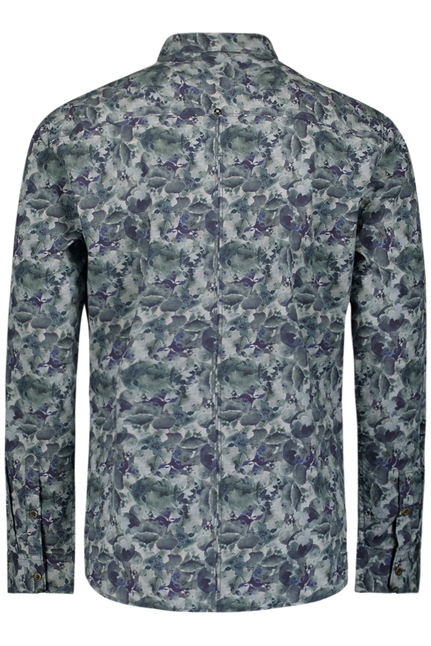 SHIRT STRETCH ALLOVER PRINTED BLUEBERRY 5