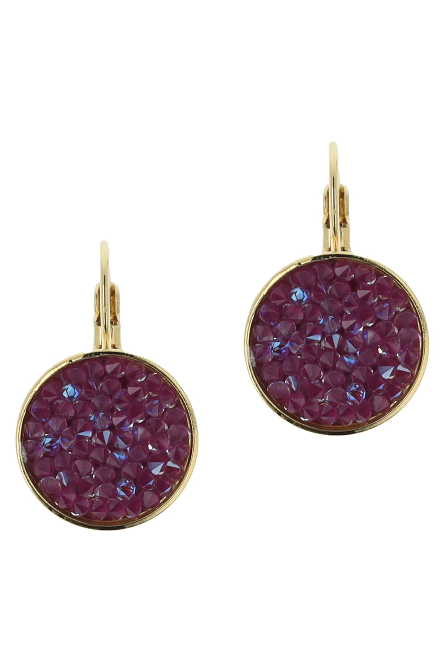 CLASSIC ROCKS EARRINGS LIGHT AMETHYST 1