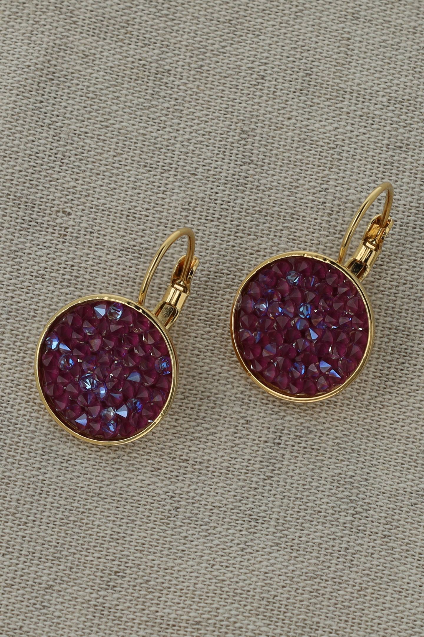 CLASSIC ROCKS EARRINGS LIGHT AMETHYST 4