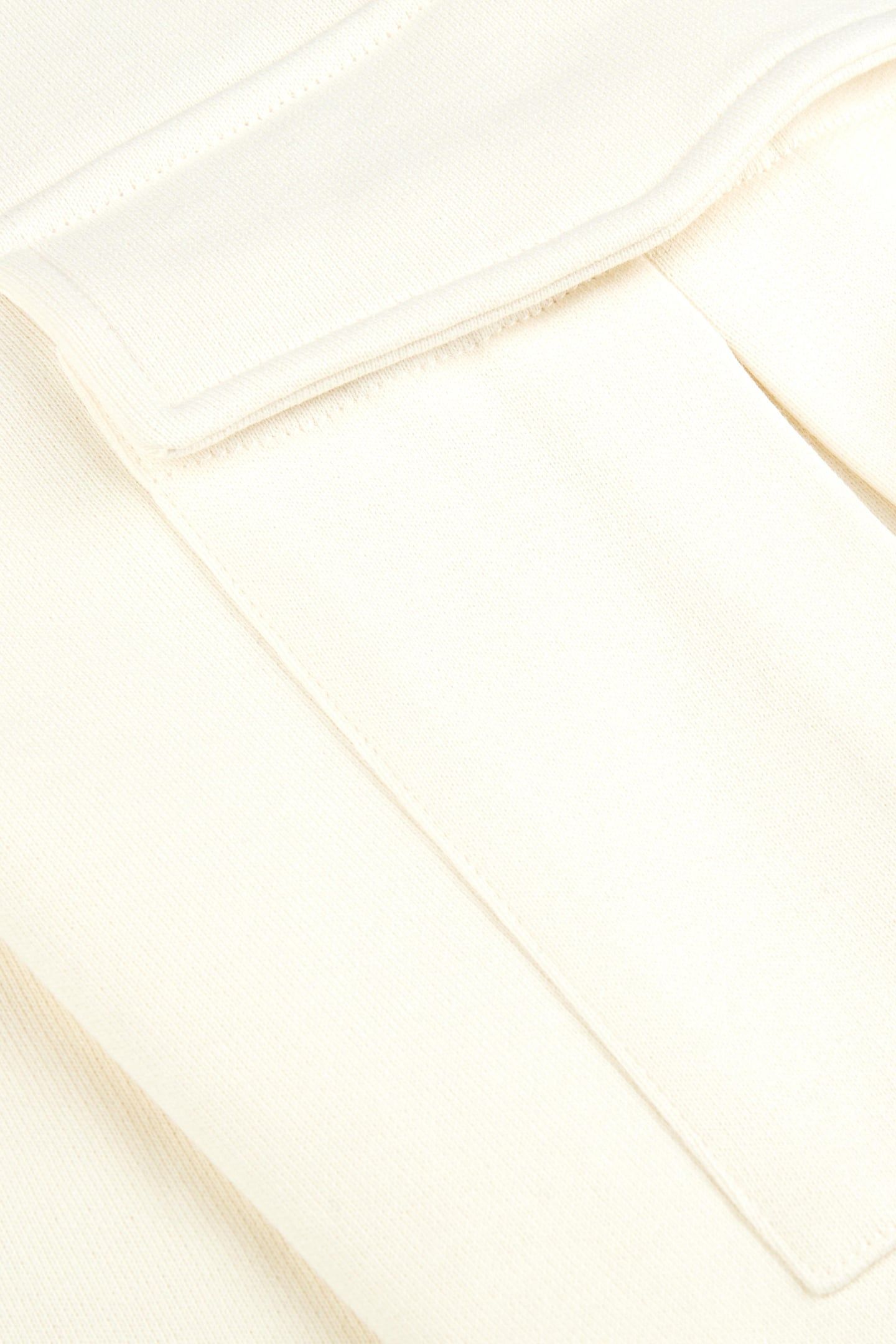 COTTON JERSEY CARGO PANT OFFWHITE 5