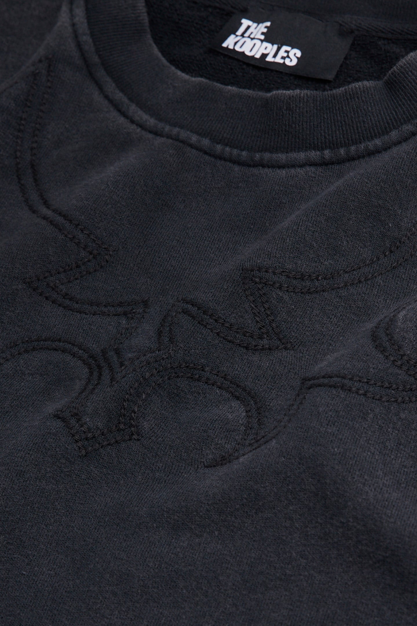SWEAT WESTERN BLACK WASHED 3
