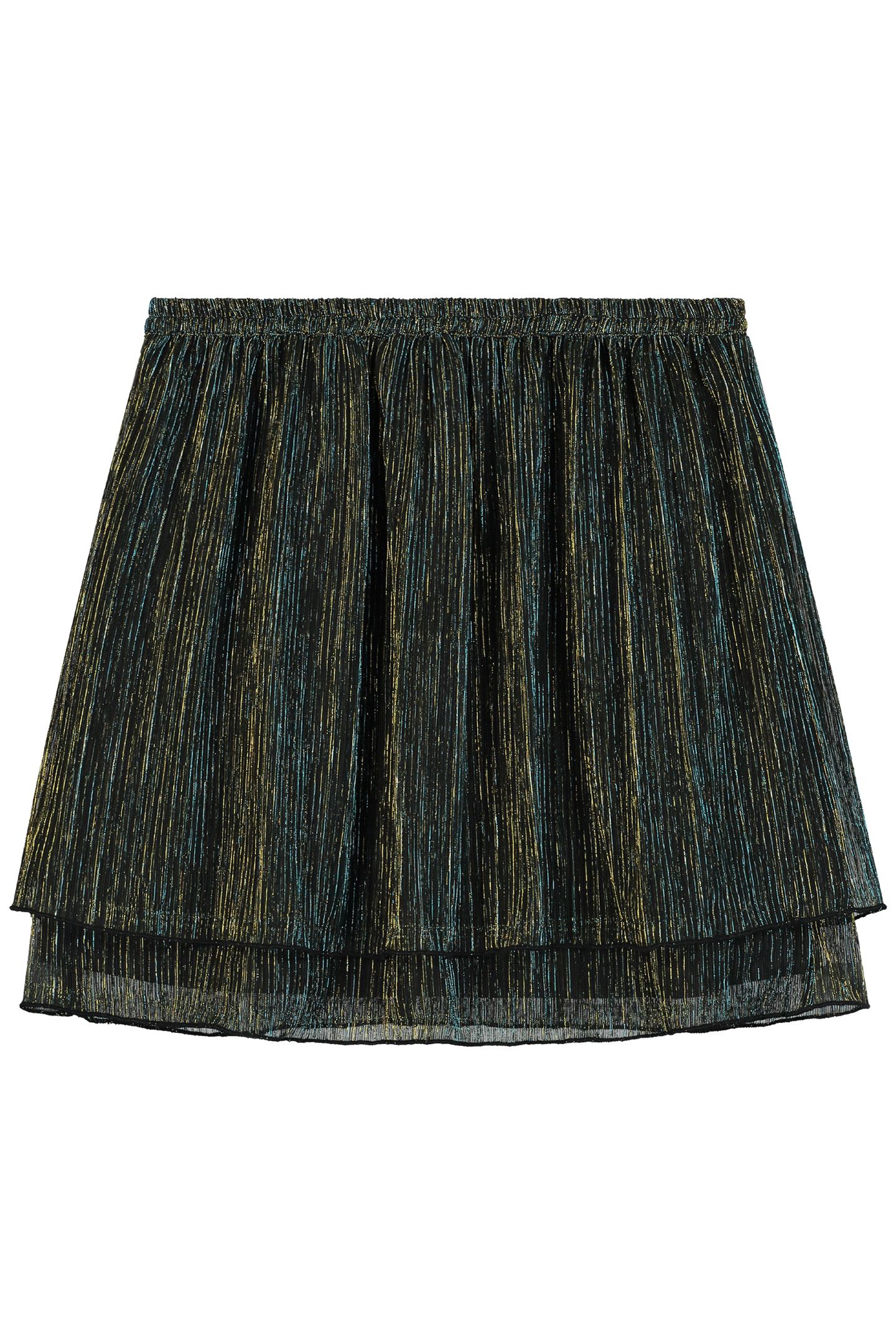 JILL SKIRT DARK BLUE LUREX 2