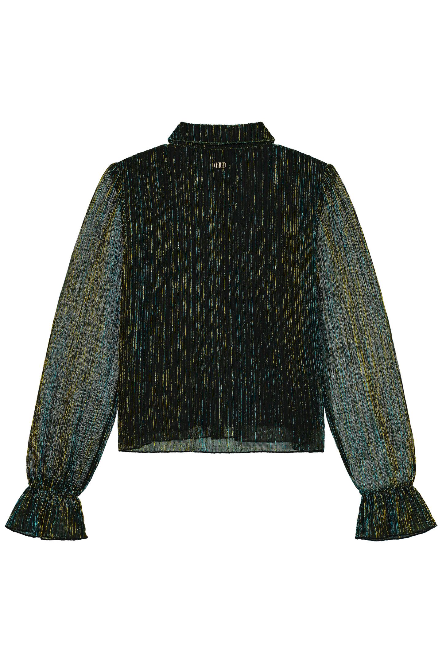 JILL BLOUSE DARK BLUE LUREX 2