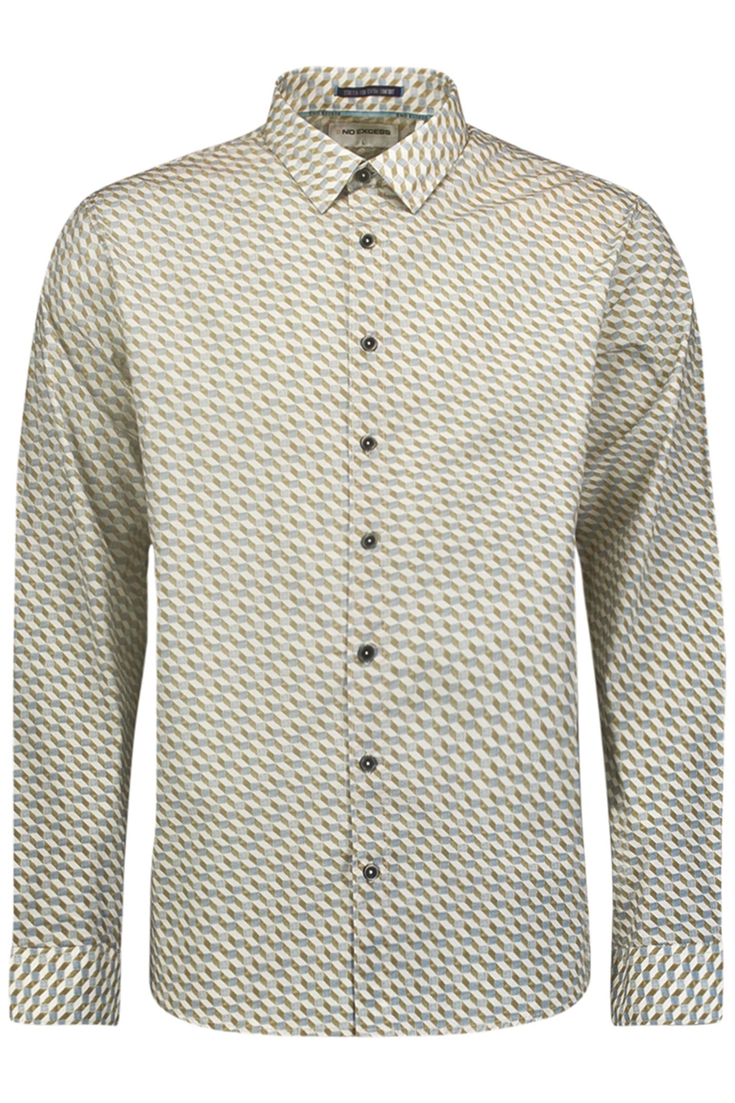 SHIRT STRETCH ALLOVER PRINTED CLOUD 4