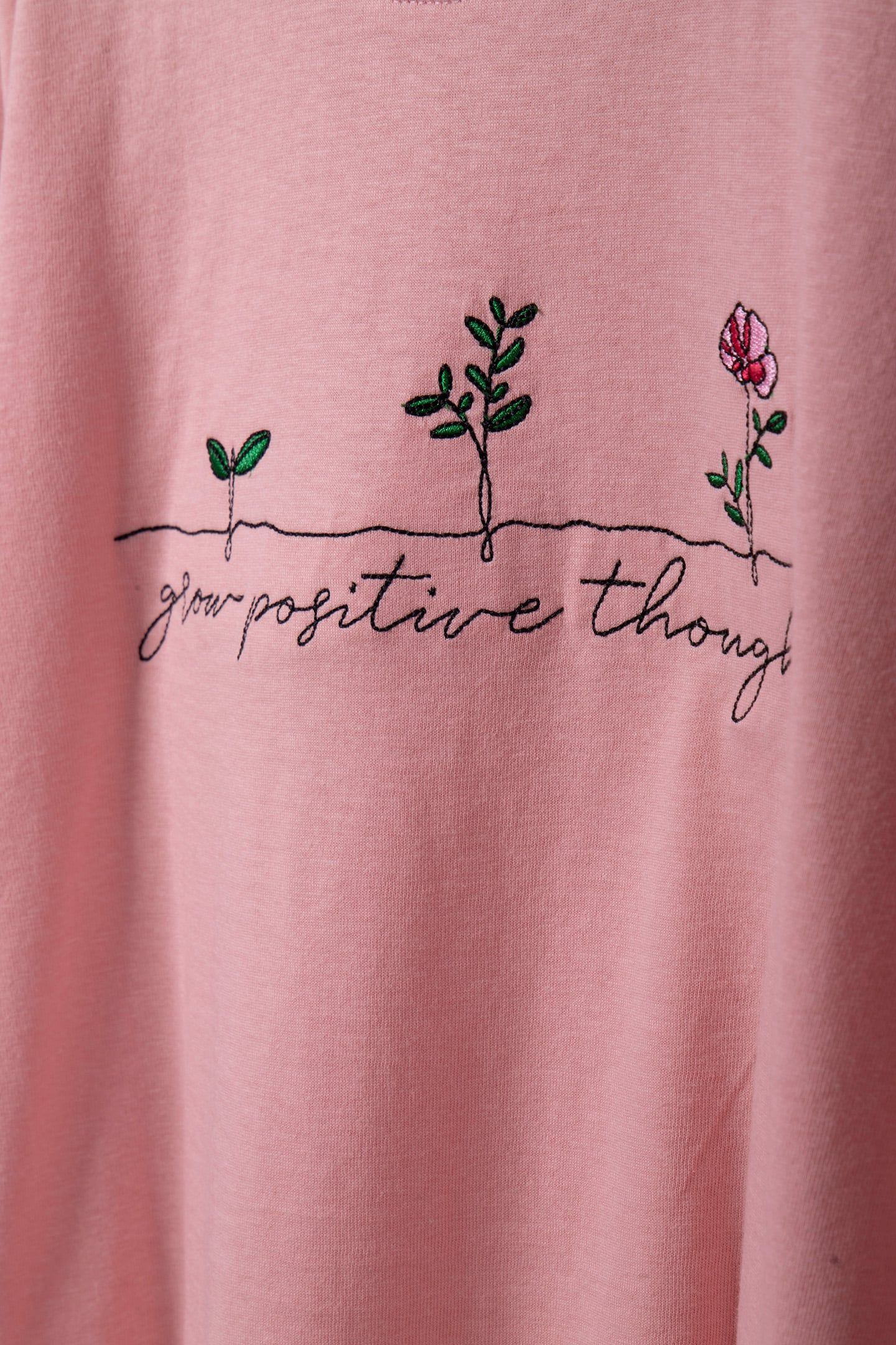 GROW TEE WASHED PINK 5