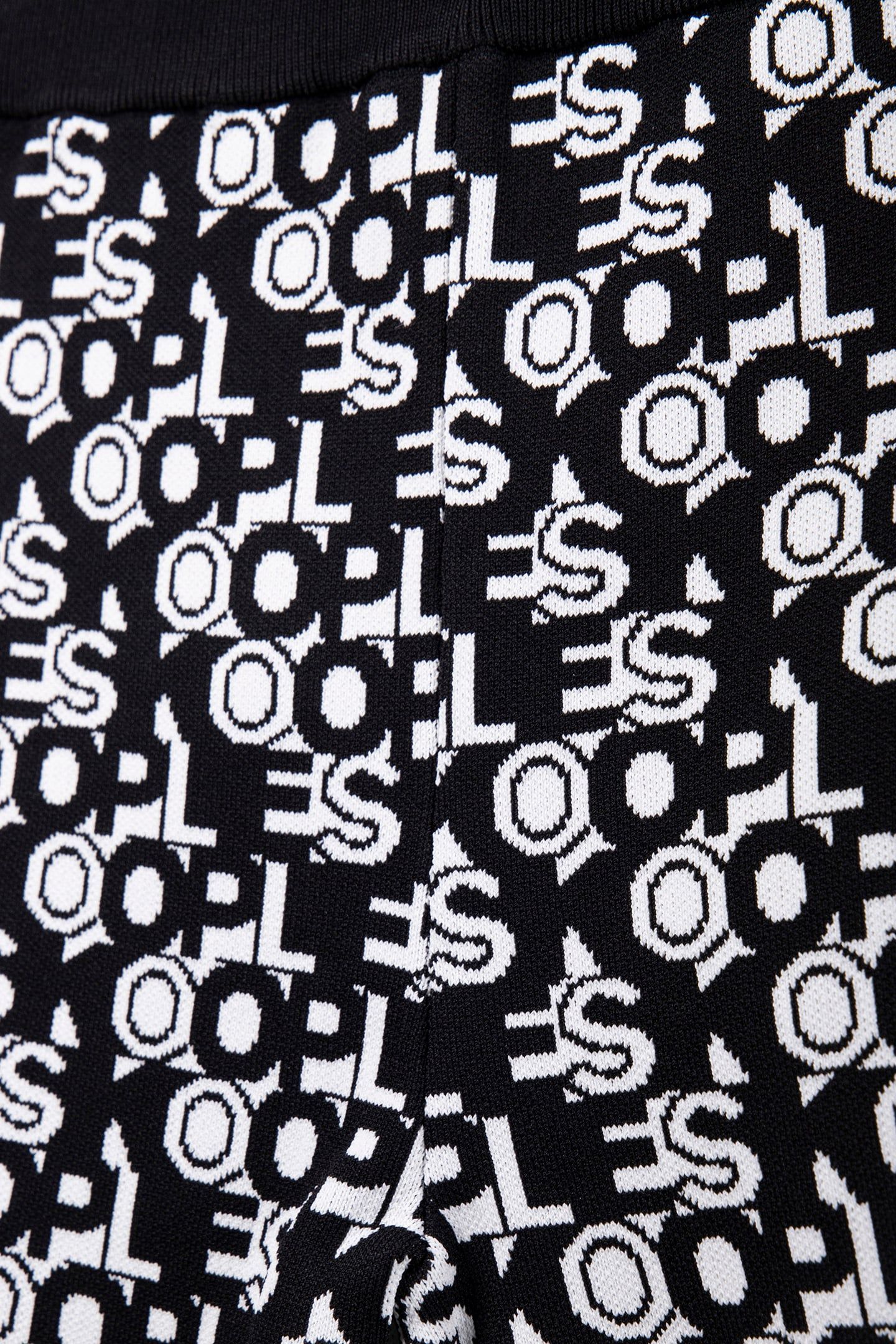 SHORT CYCLISTE ALL OVER BLACK WHITE 4
