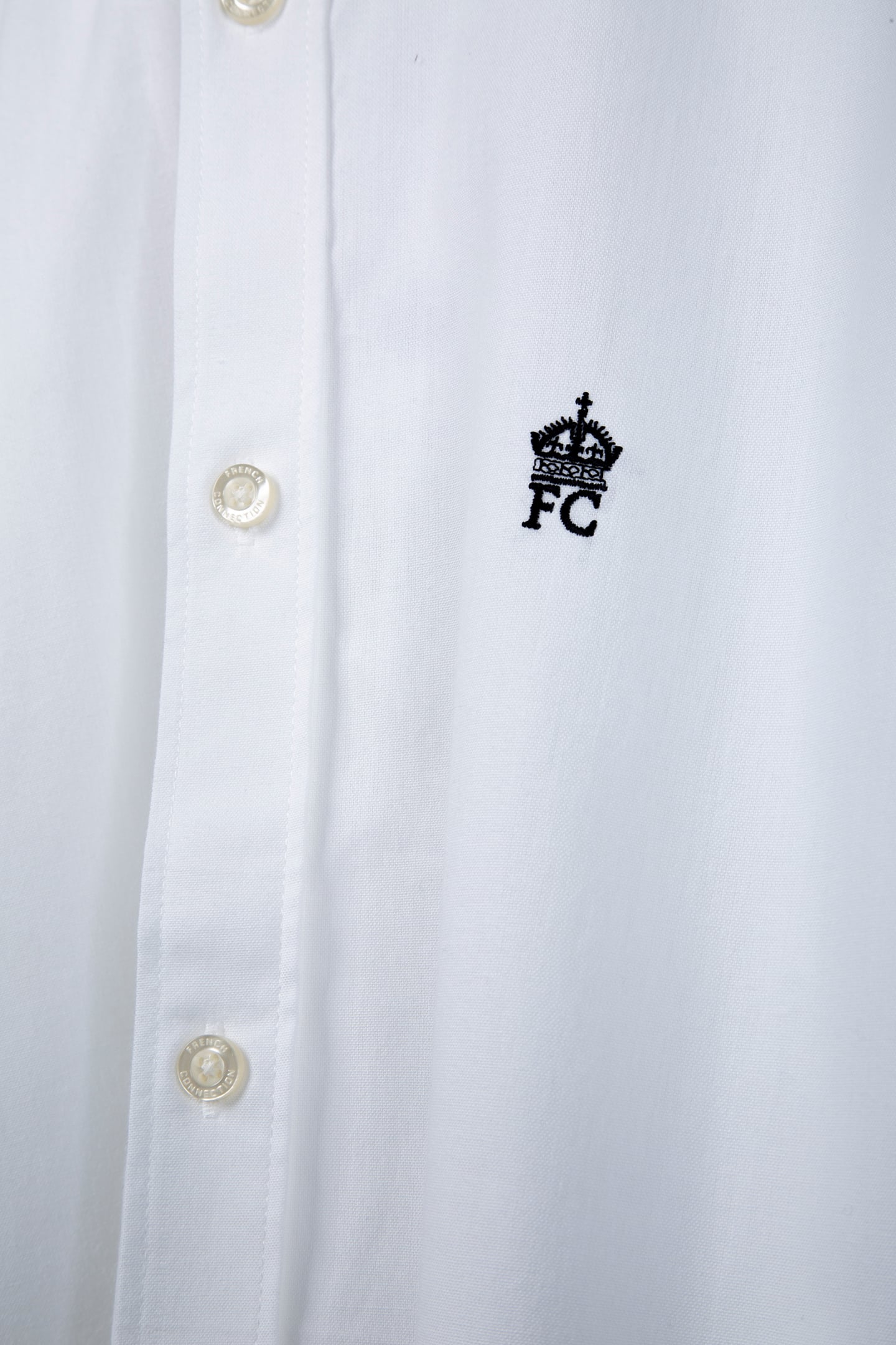 OXFORD LONG SLEEVE SHIRT WHITE/MARINE 5