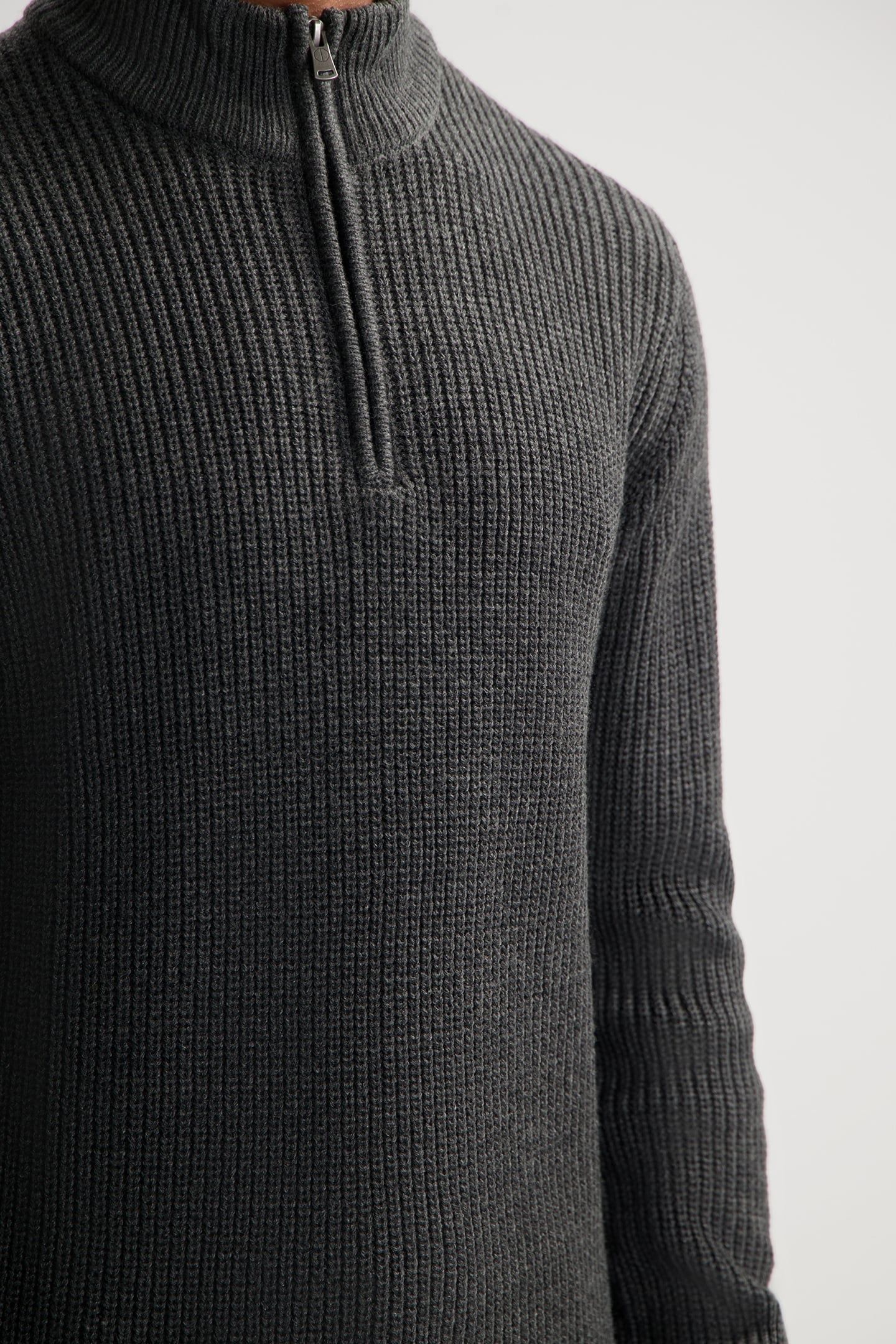 DS-SKIPPER RIBKNIT ANTHRA MELANGE 5