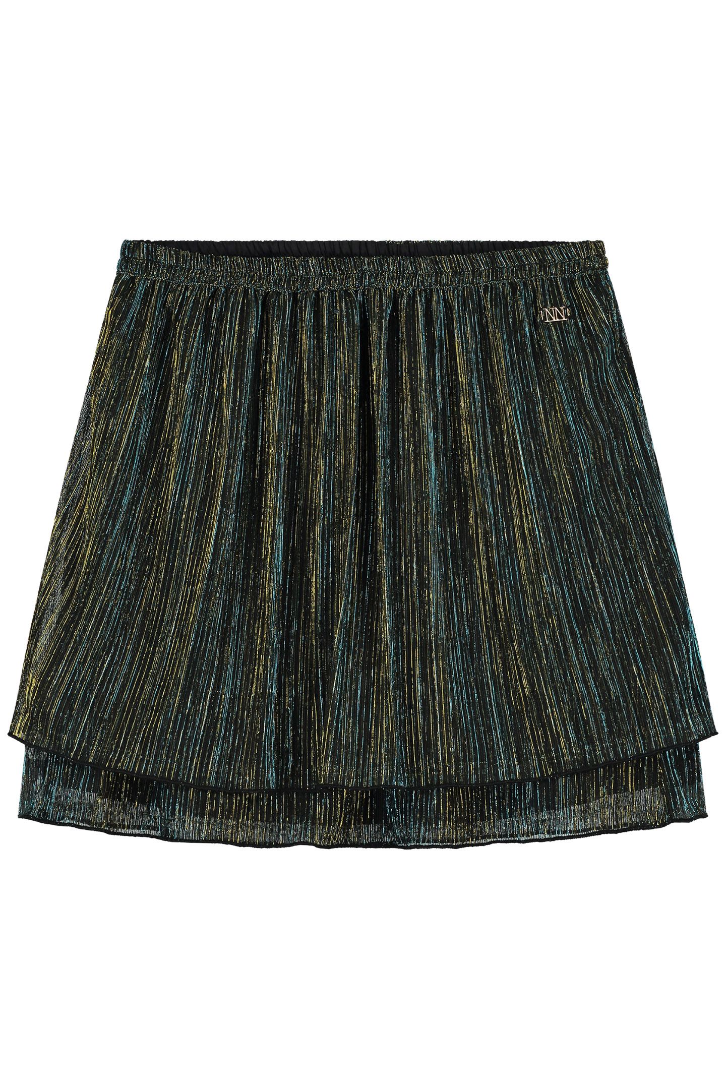 JILL SKIRT DARK BLUE LUREX 1