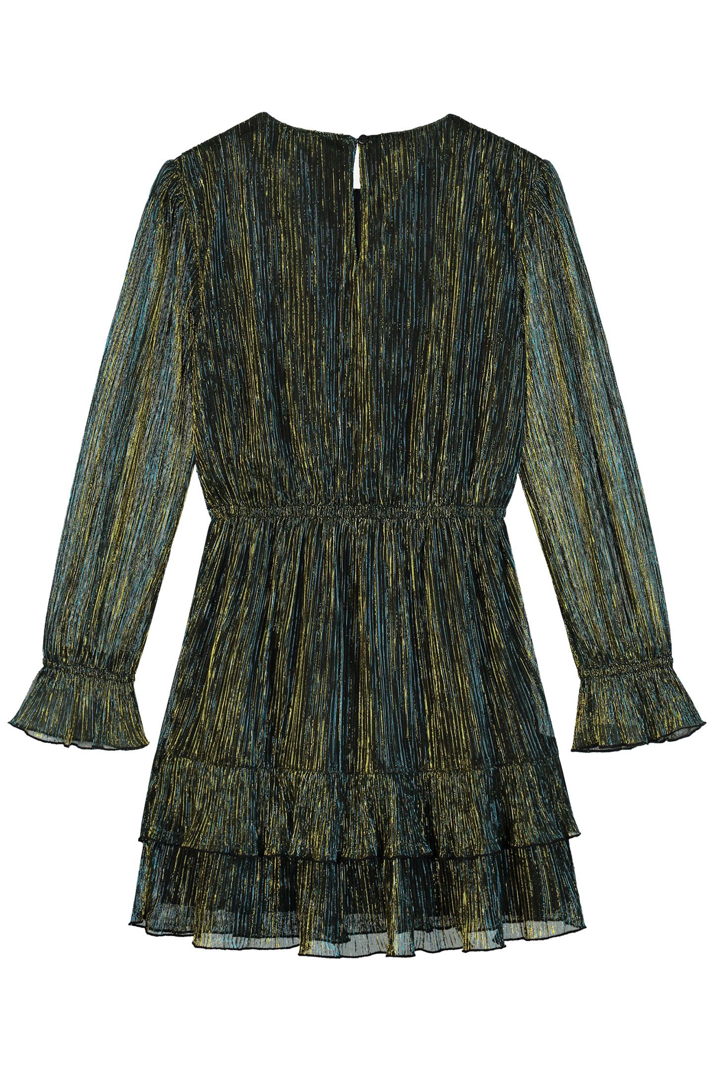 JILL DRESS DARK BLUE LUREX 2