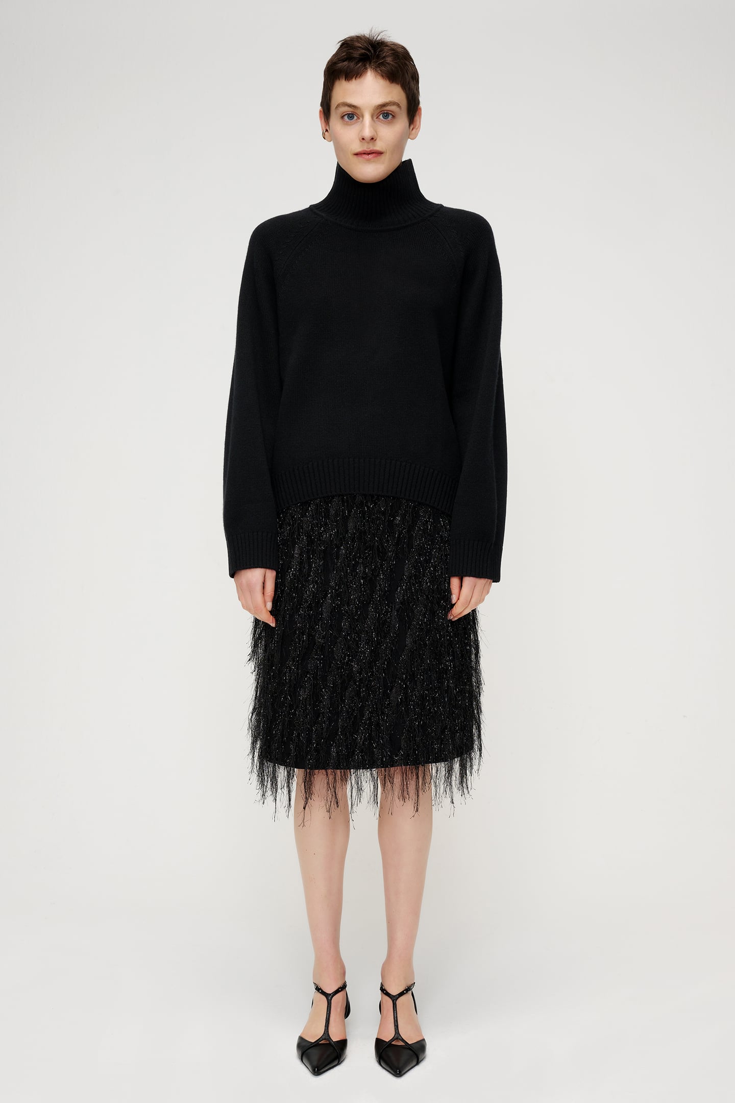 FIL COUPE SKIRT BLACK 1
