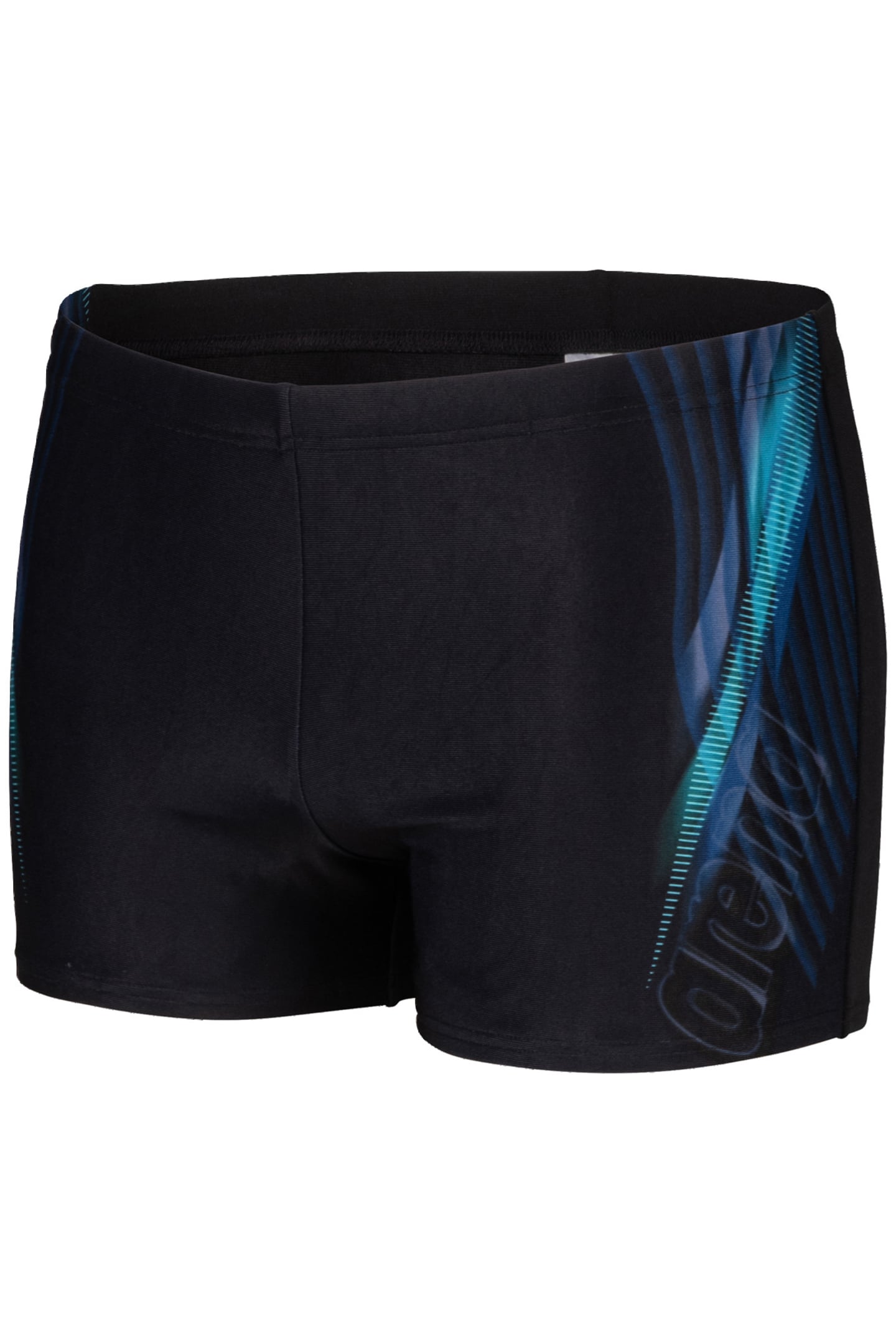 MEN'S ARENA UNDERWATER SWIM SHORT BLACK MULTI BLACK 9