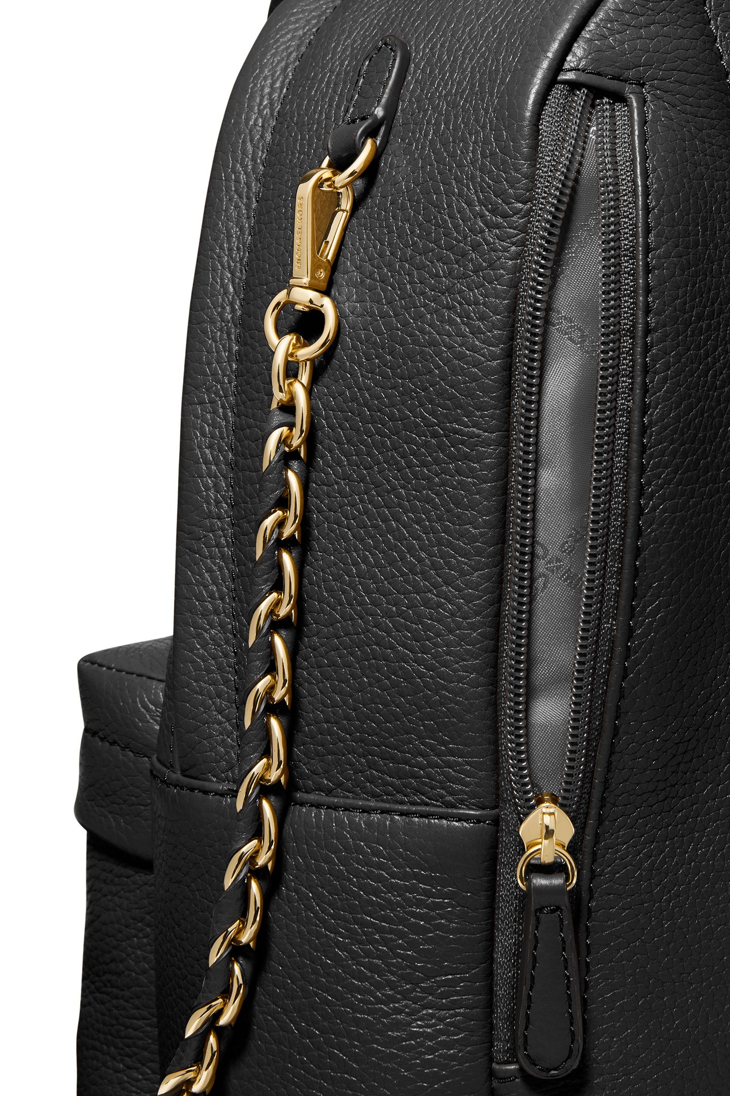 LEATHER BACKPACK IN BLACK 5