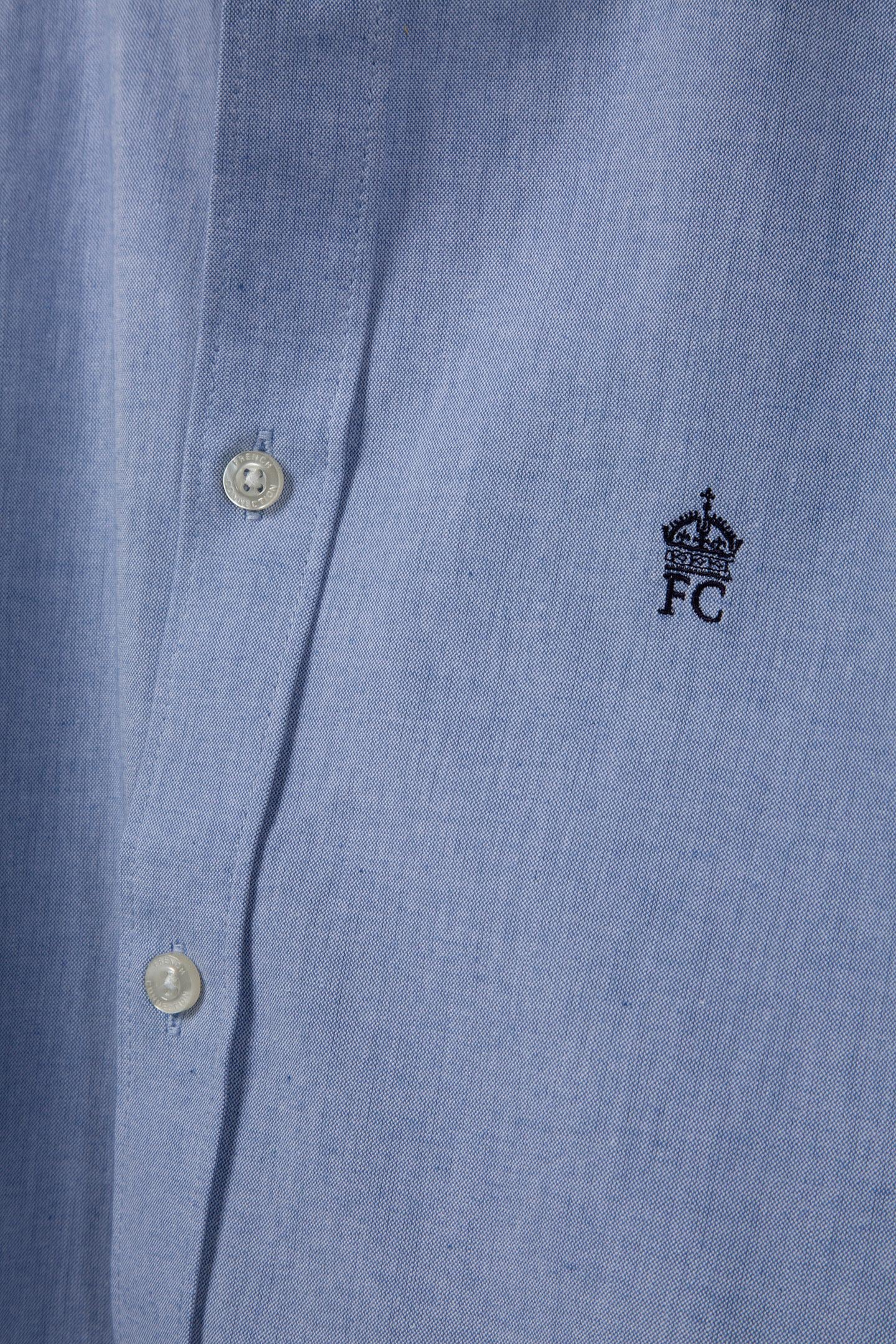 OXFORD LONG SLEEVE SHIRT SKY/MARINE 6
