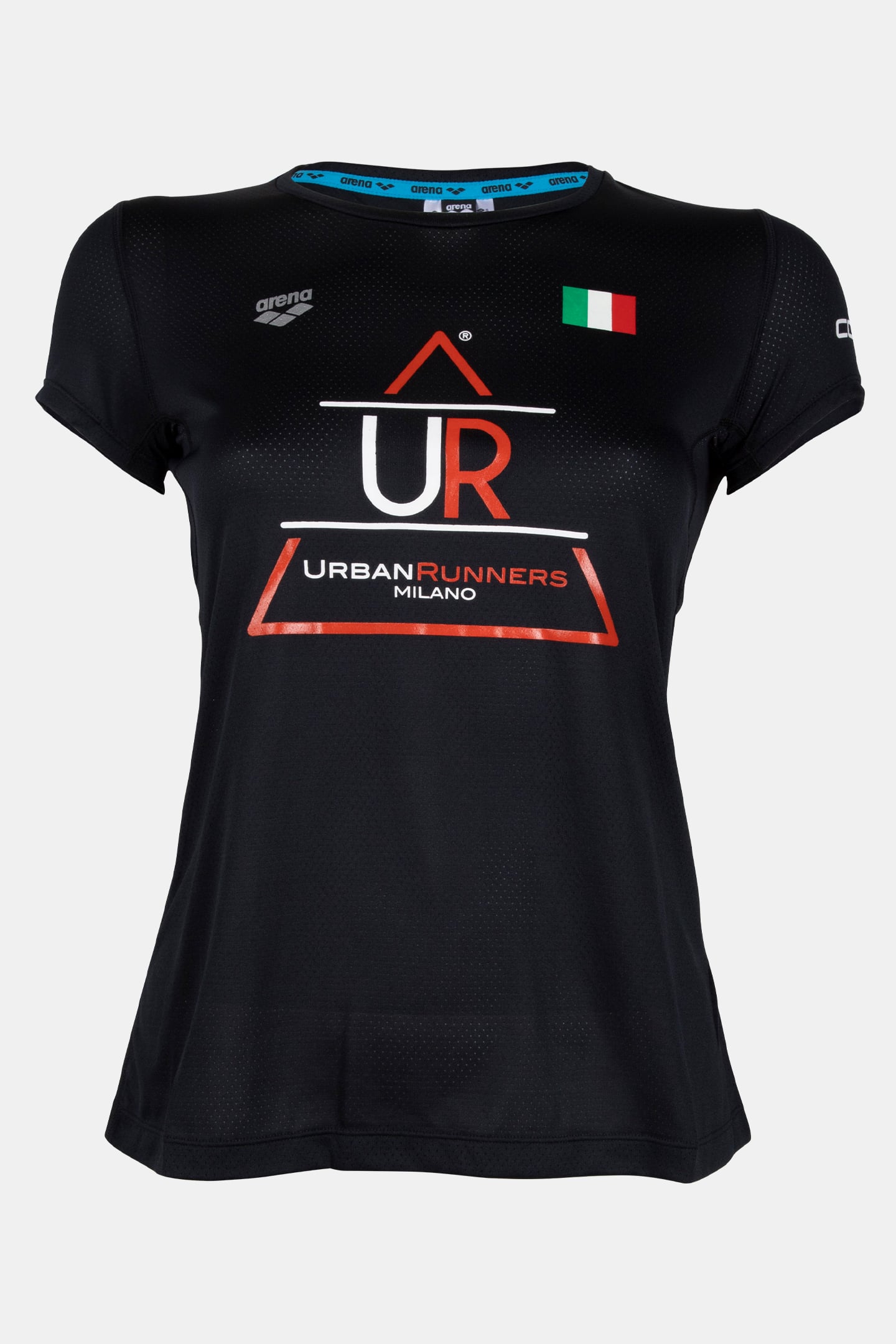 W RUN S/S MESH UR BLACK UR 3