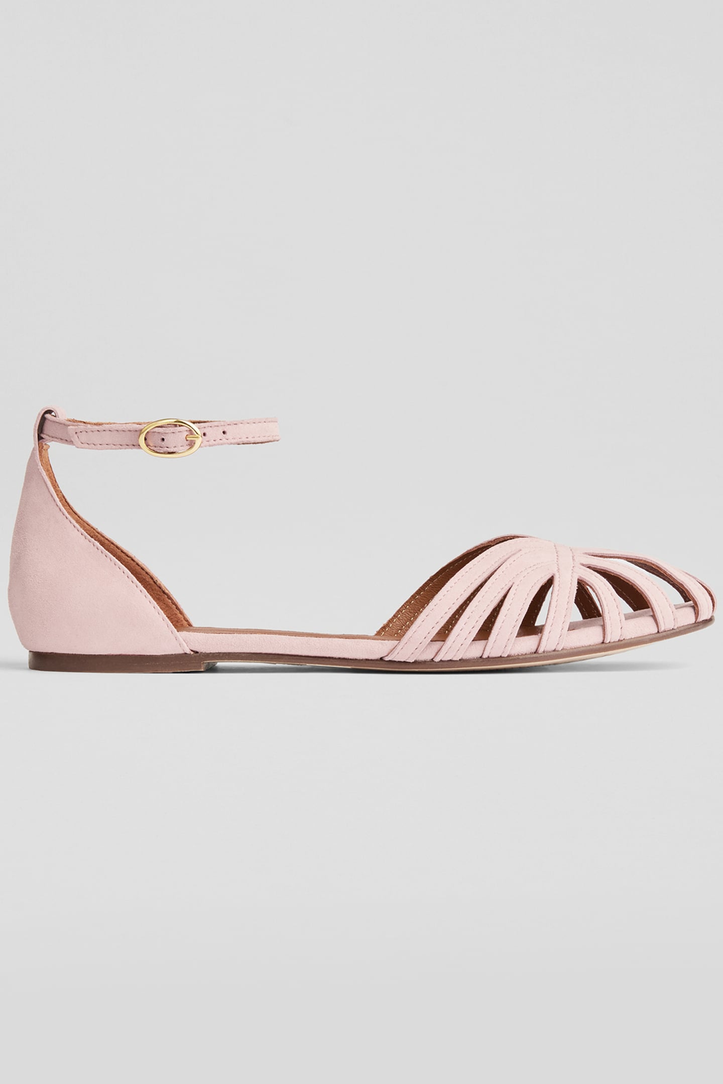 FL AUBREY PLAITED FRONT DUSTY PINK 1