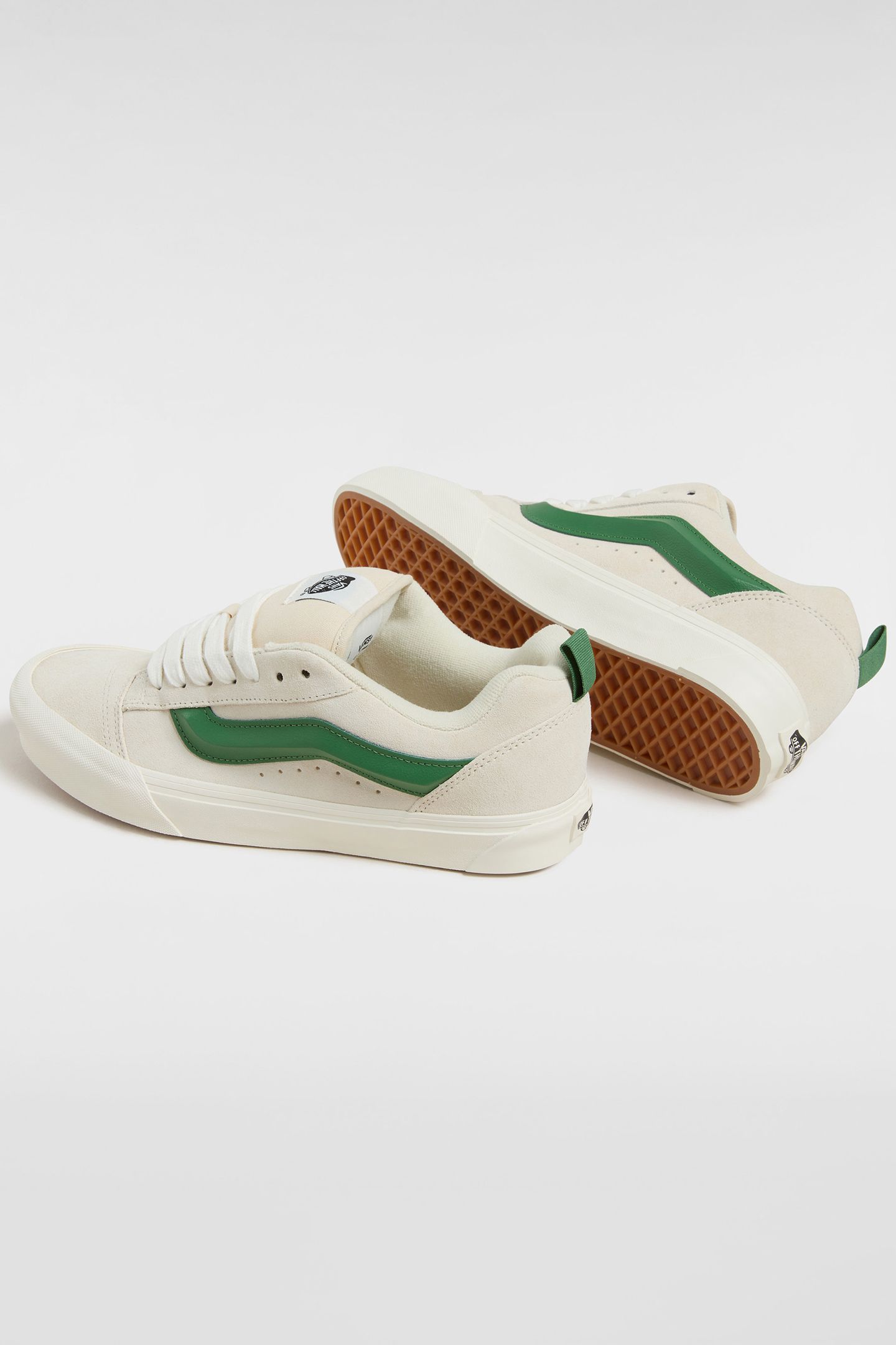 UNISEX KNU SKOOL VINTAGE SUEDE WHITE/MULTI 3