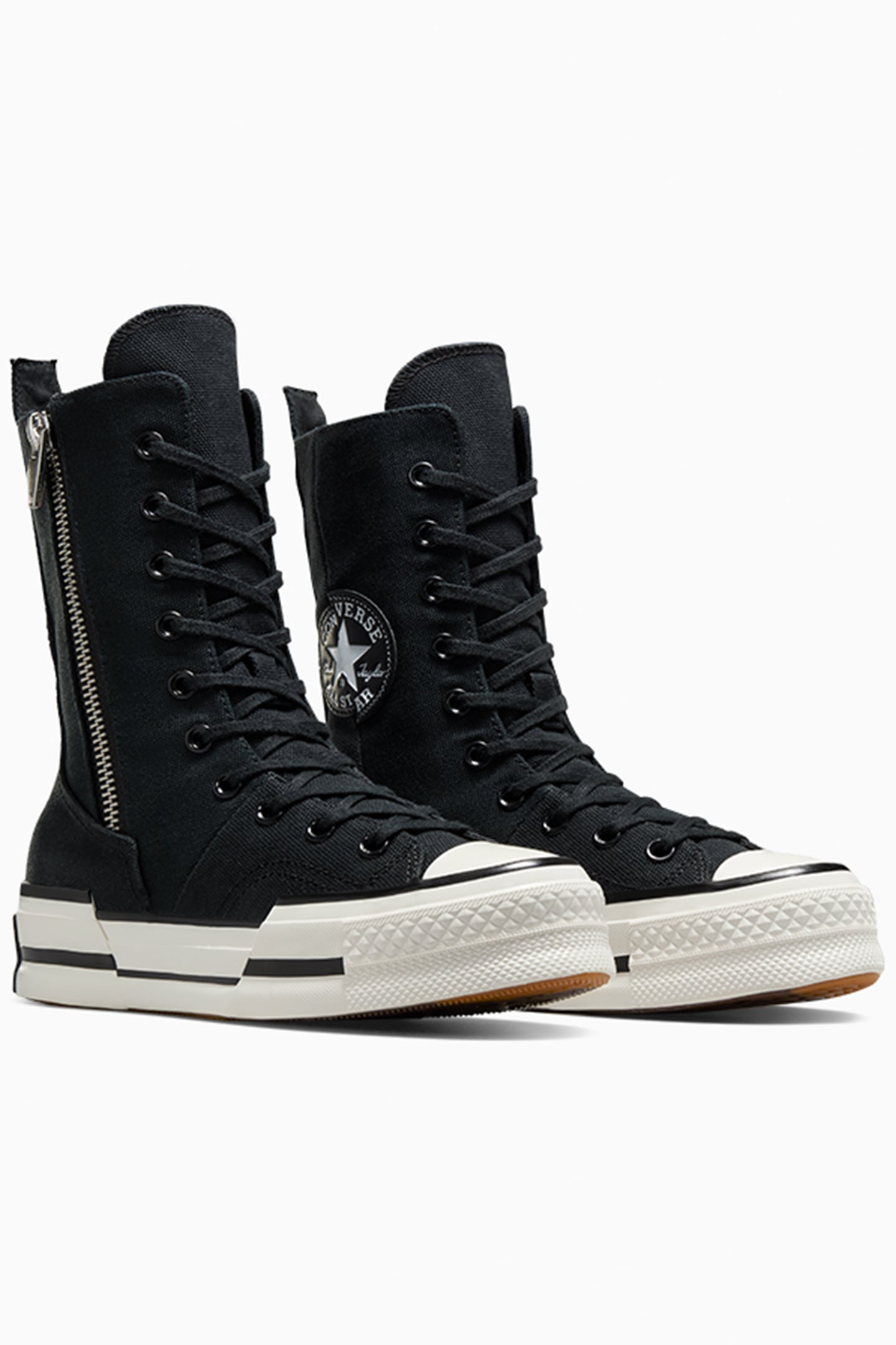 CHUCK 70 PLUS XHI BLACK/WHITE/EGRET 1