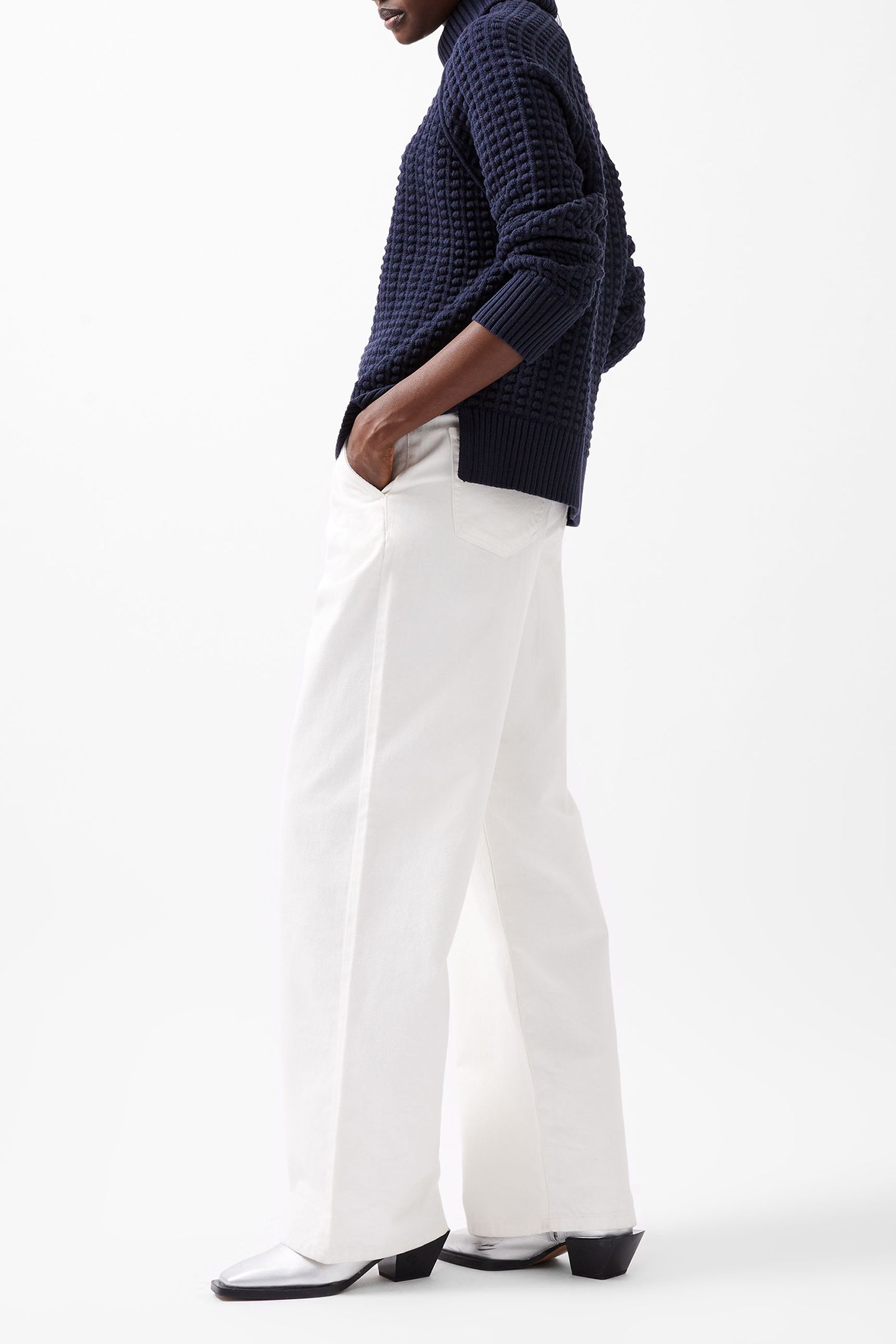 KEYA POPCORN KNIT MOZART JUMPR MARINE 4