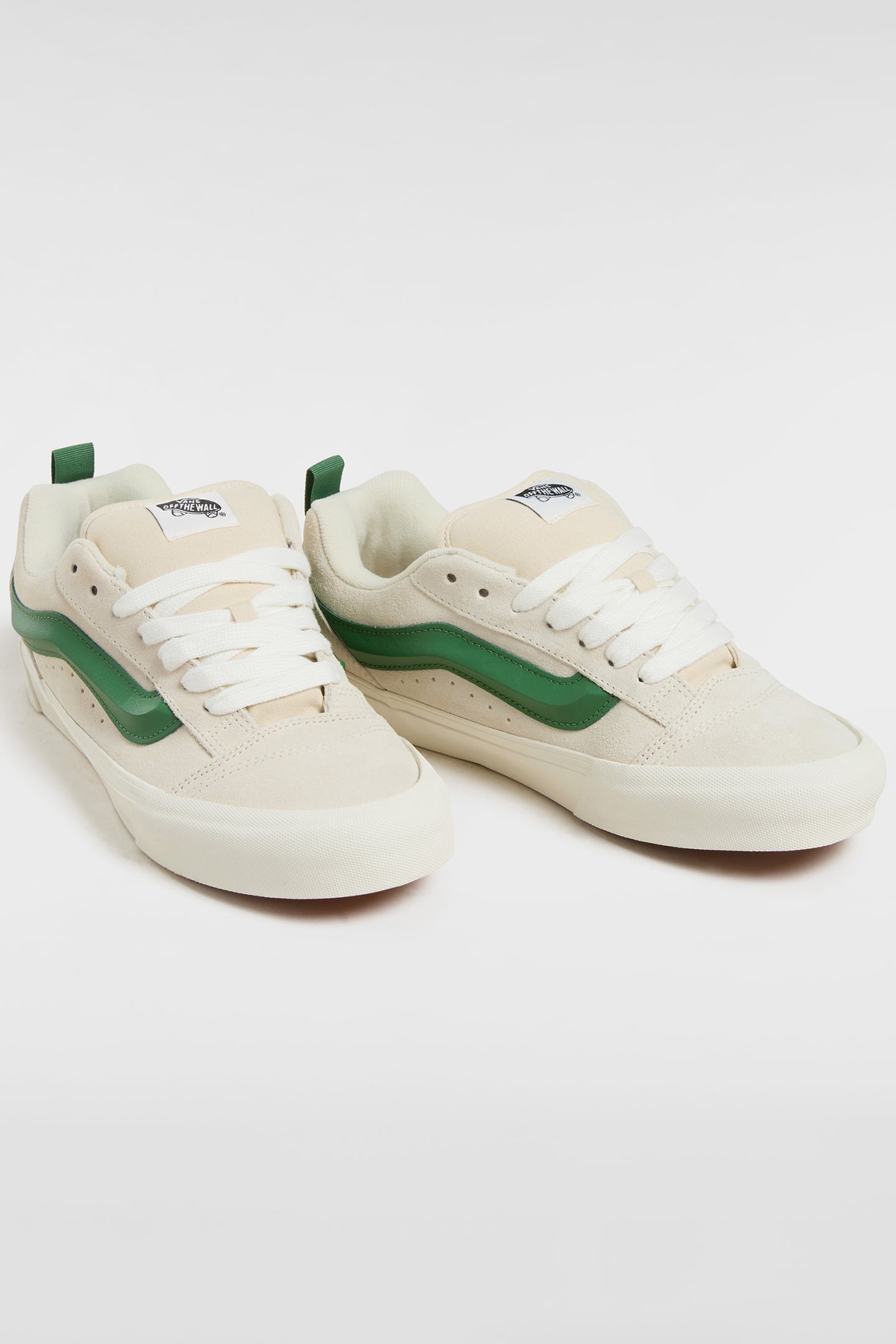 UNISEX KNU SKOOL VINTAGE SUEDE WHITE/MULTI 2