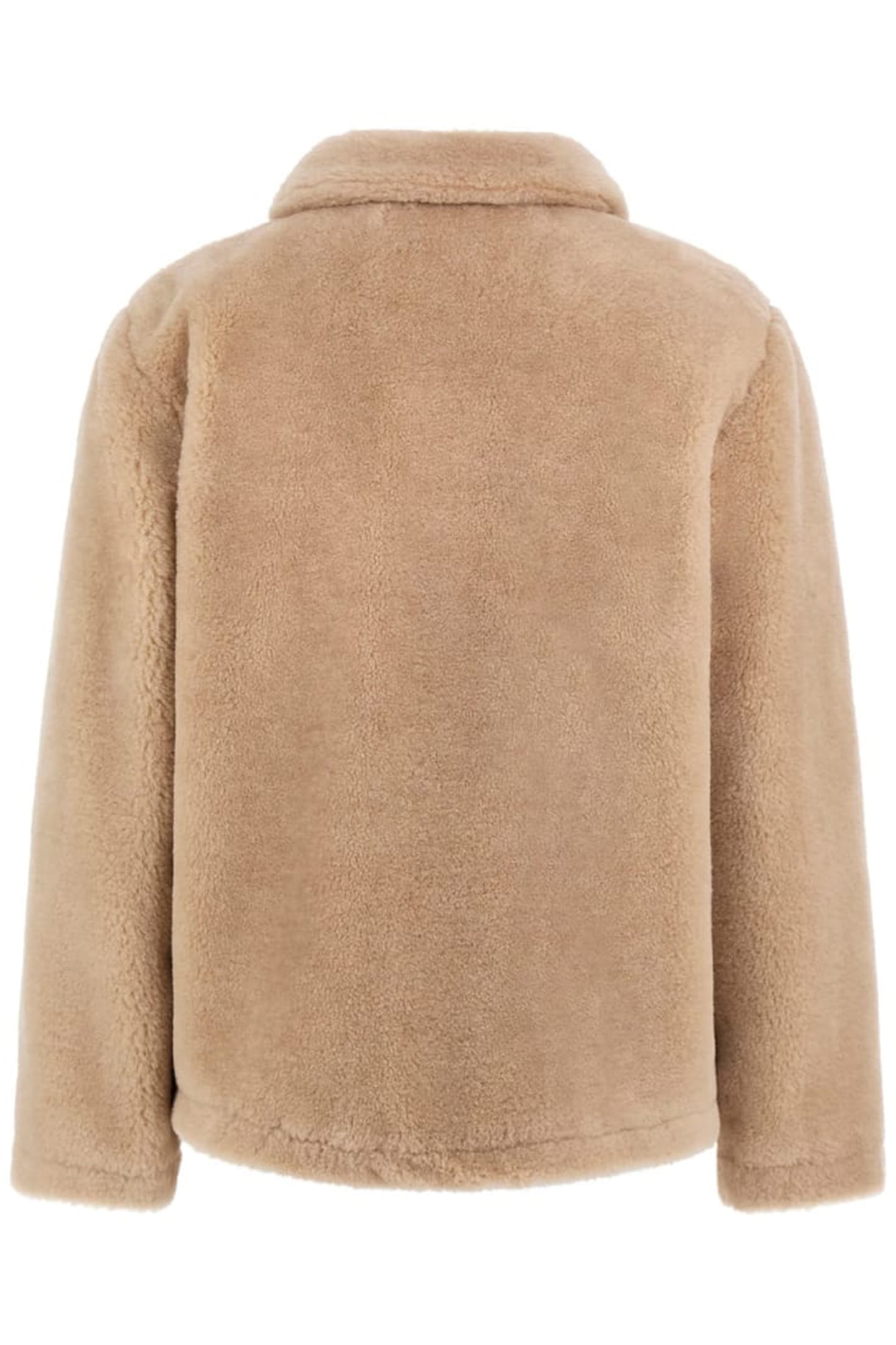 GUESS ECO TEDDY JACKET DESERT MUD 5