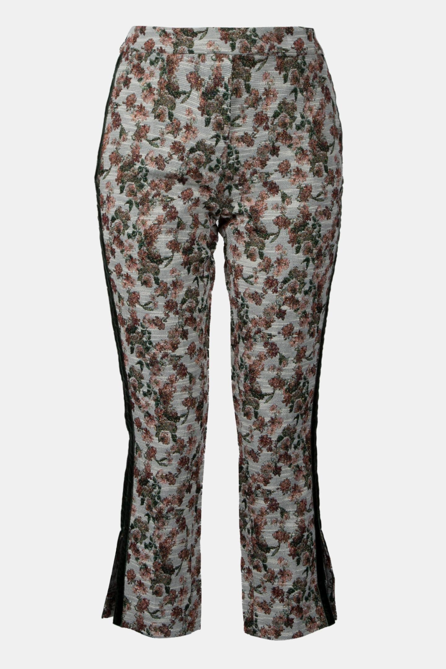 PANTS SIDE SLIT GREEN 3