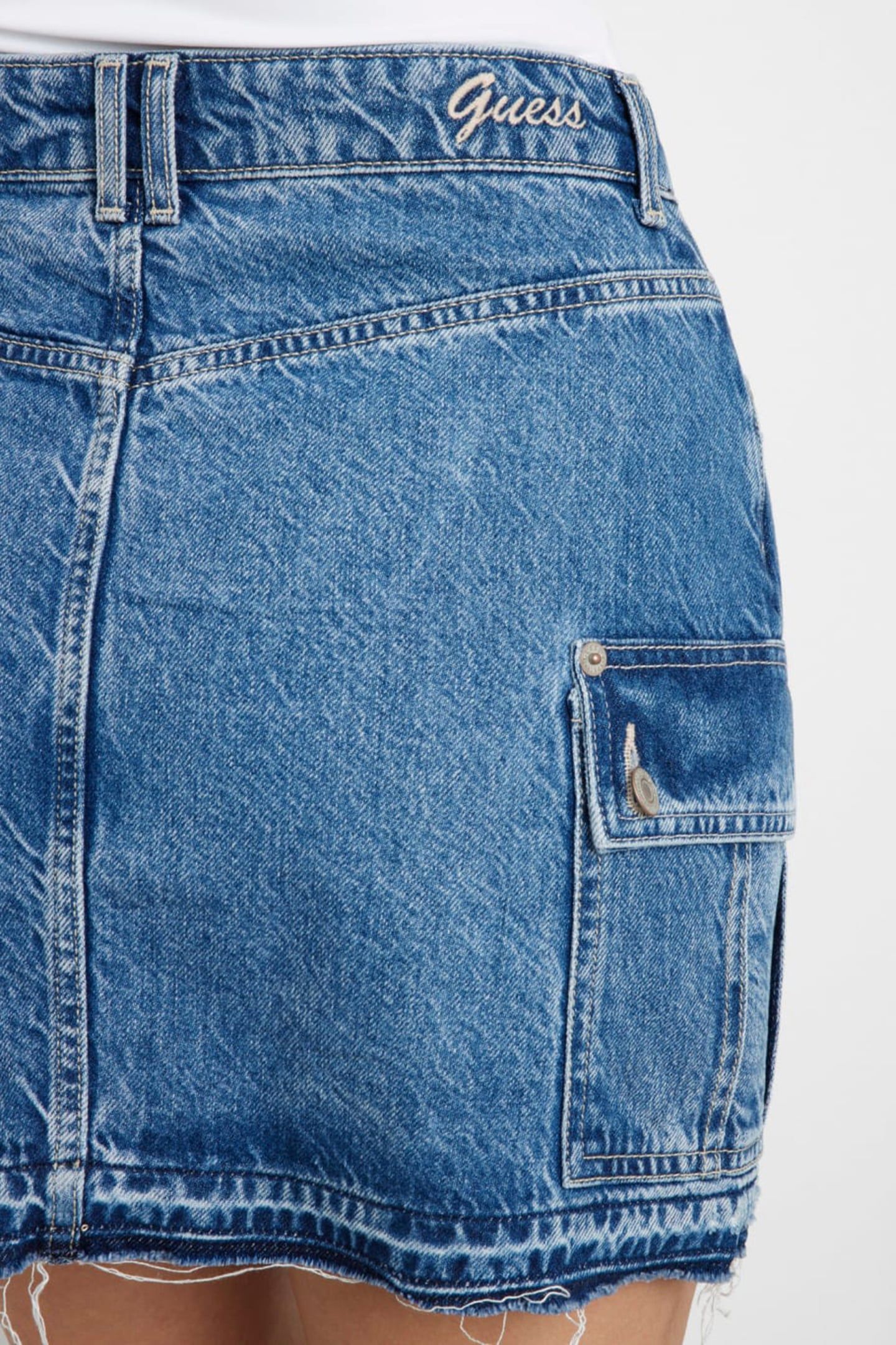 GUESS ECO VIVETTE SKIRT THE MARITIME 9