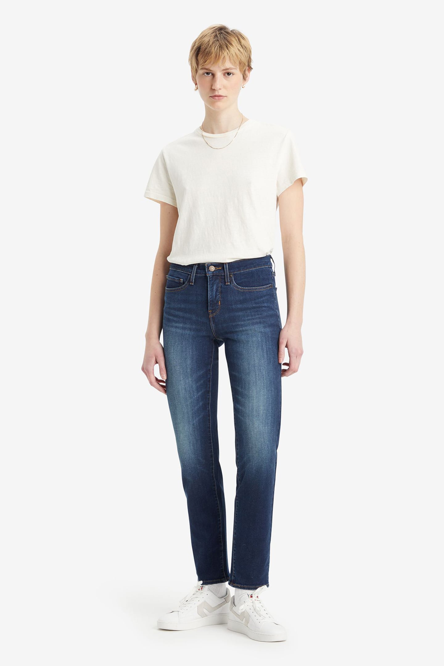 312™ SHAPING SLIM JEANS DARK INDIGO 1