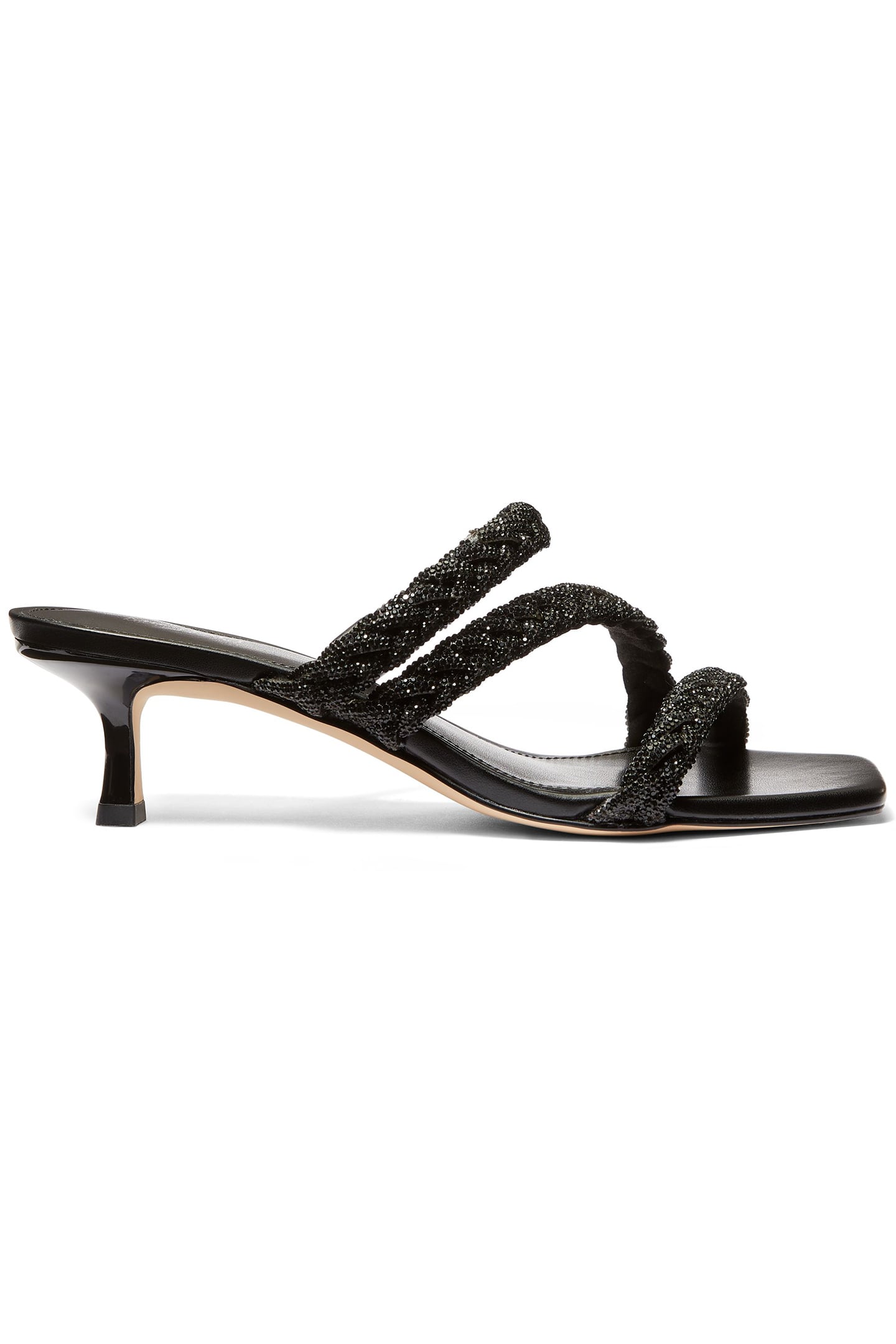 CELIA KITTEN HEEL IN BLACK 1