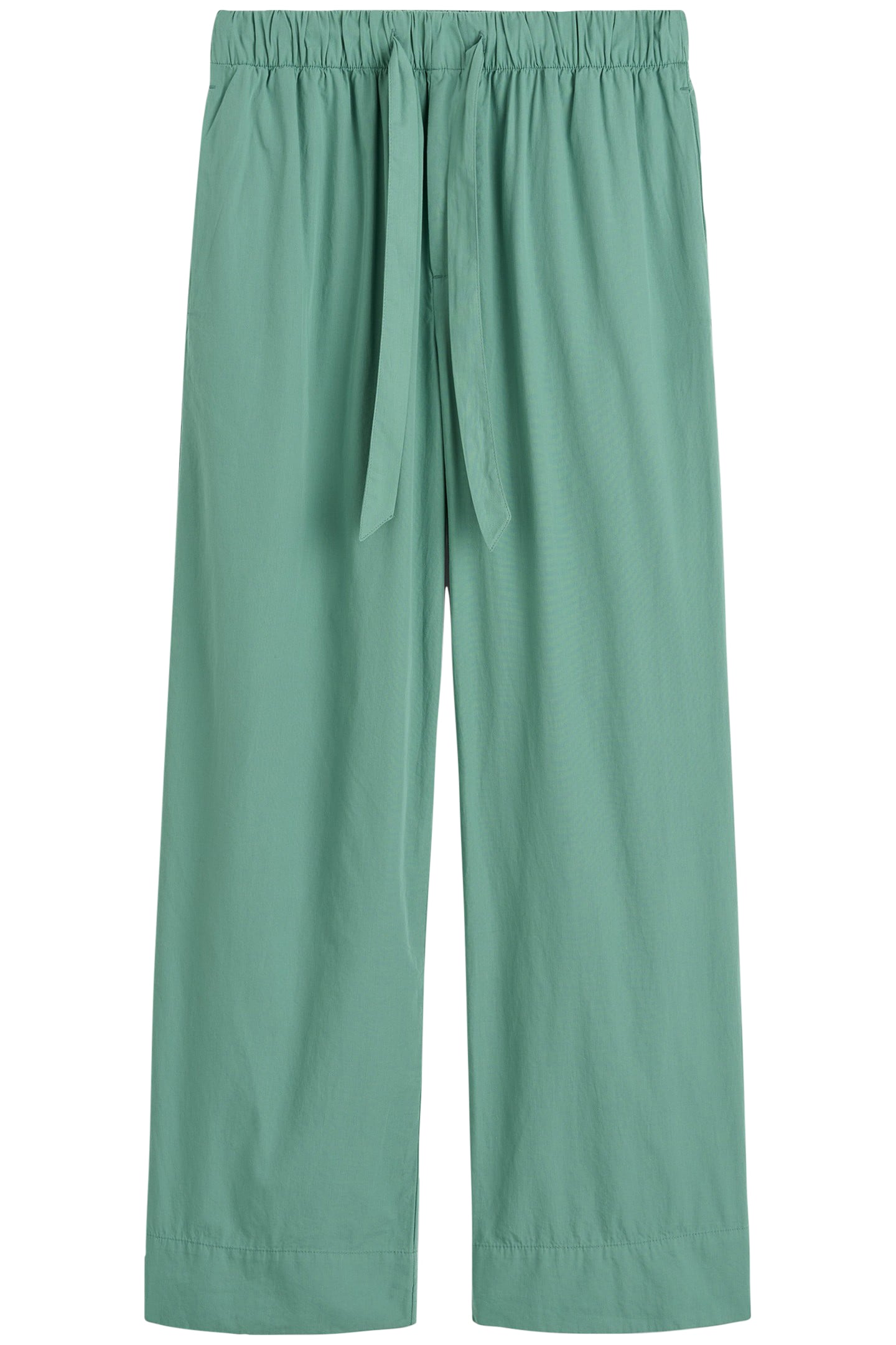 UNISEX POPLIN PYJAMAS PANTS VINTAGE GREEN 2