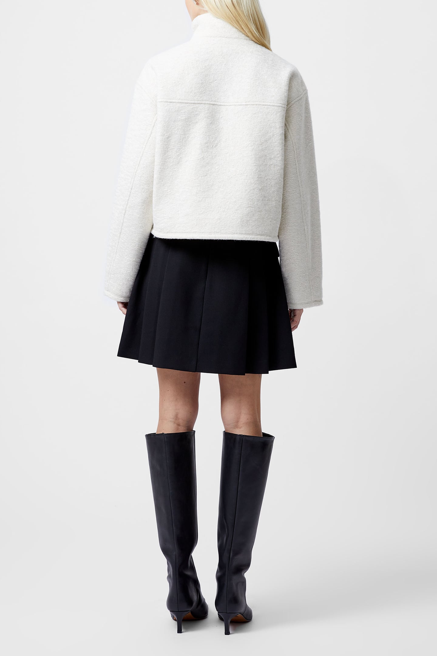 DOVER BOUCLE JACKET CREAM 2