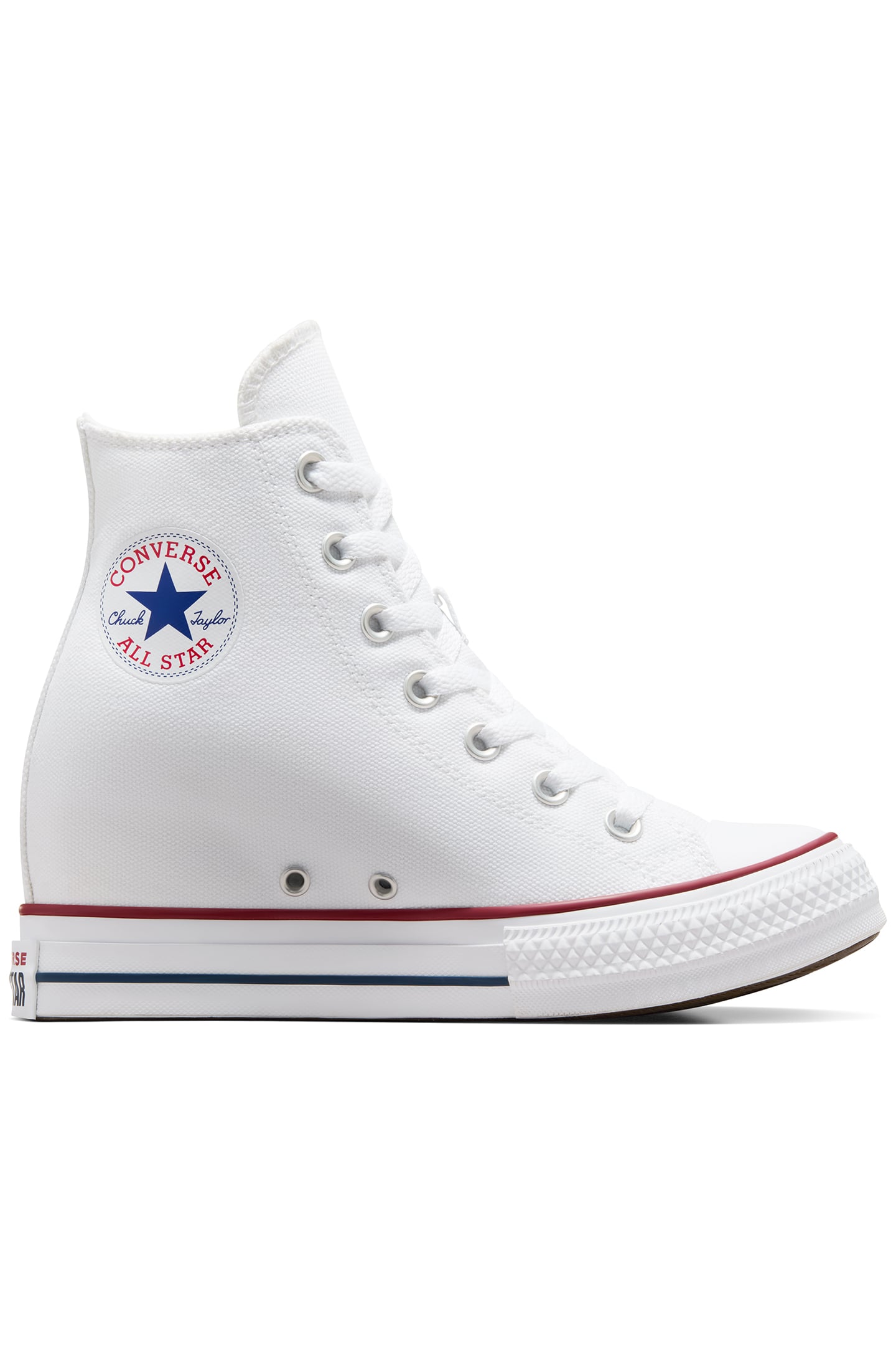 CTAS WEDGE HI WHITE/RED WHITE/RED/NAVY 1