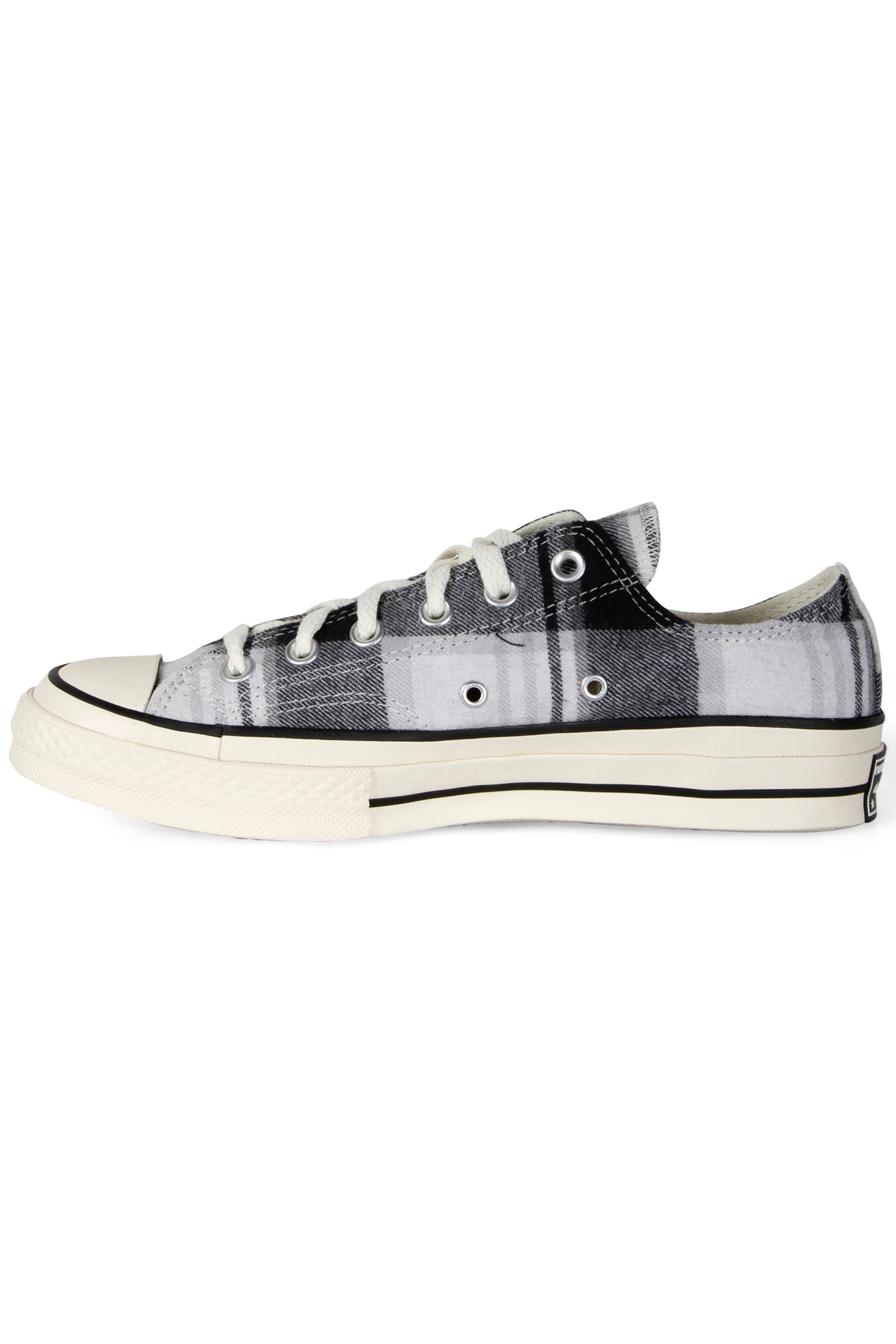 UNISEX CHUCK 70 UPCYCLED BLACK/GREY/PRISTINE 3