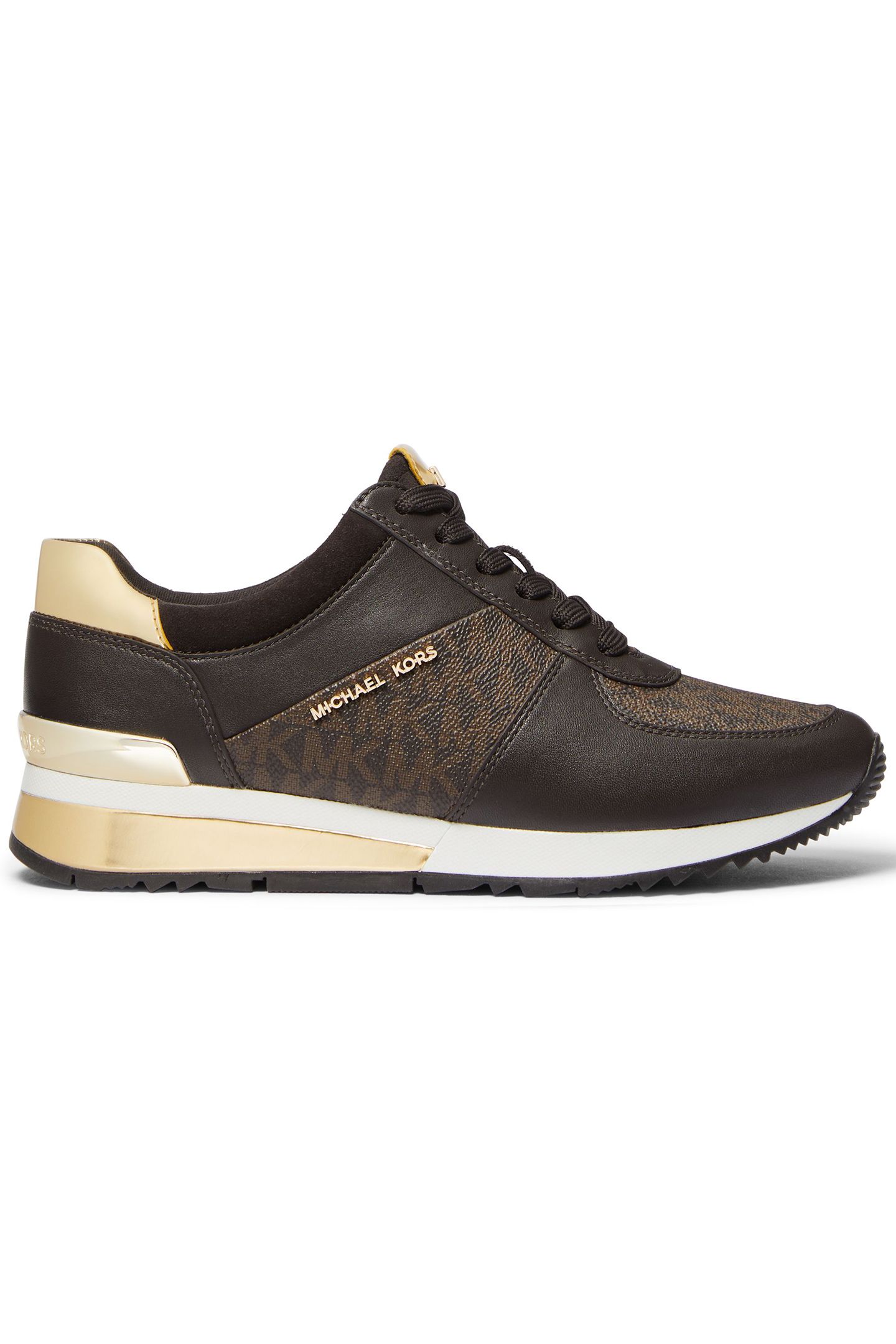 ALLIE WRAP TRAINER BROWN 1