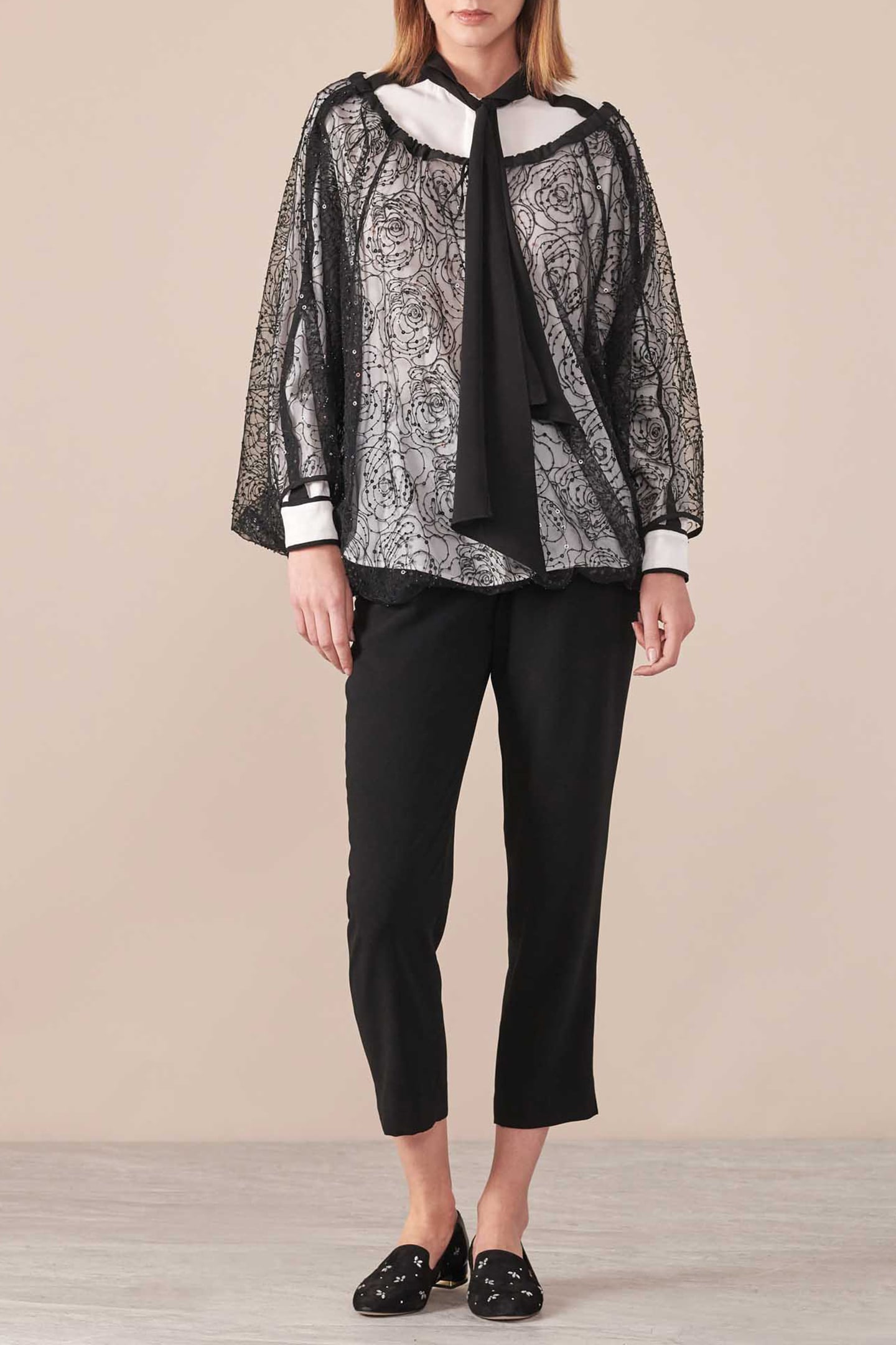 LOGANE BLOUSE BLACK 1