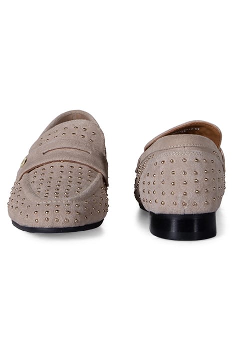 LEATHER STUDDED LOAFER DUNE 2