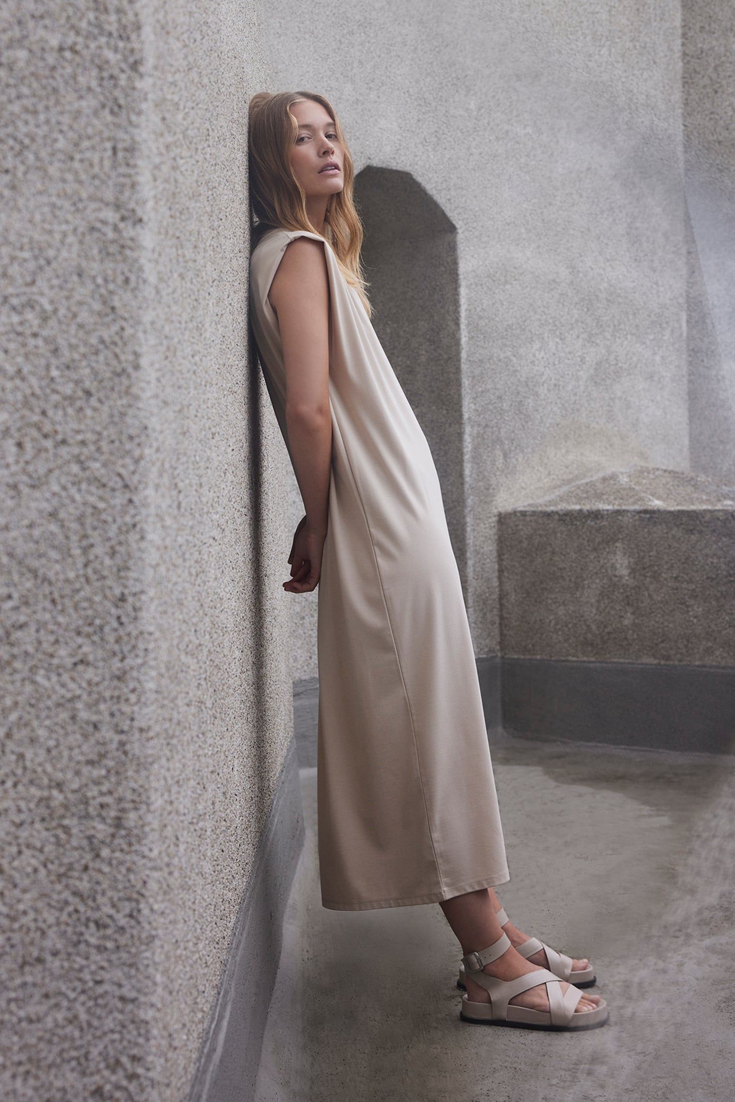 MAAN DRESS BUTTERMILK 9