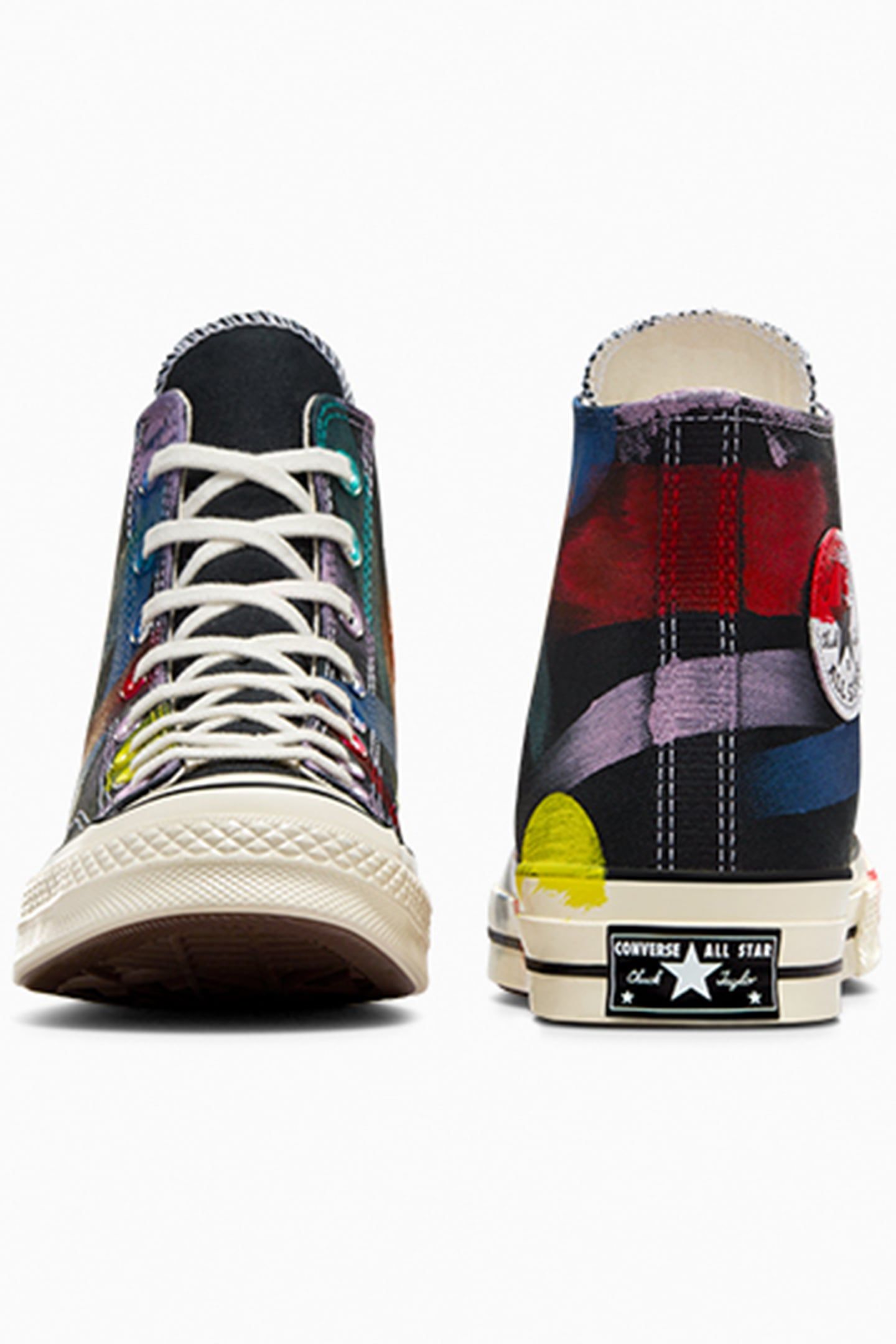 UNISEX CHUCK 70 PAINT STROKES BLACK HAND PAINT 3