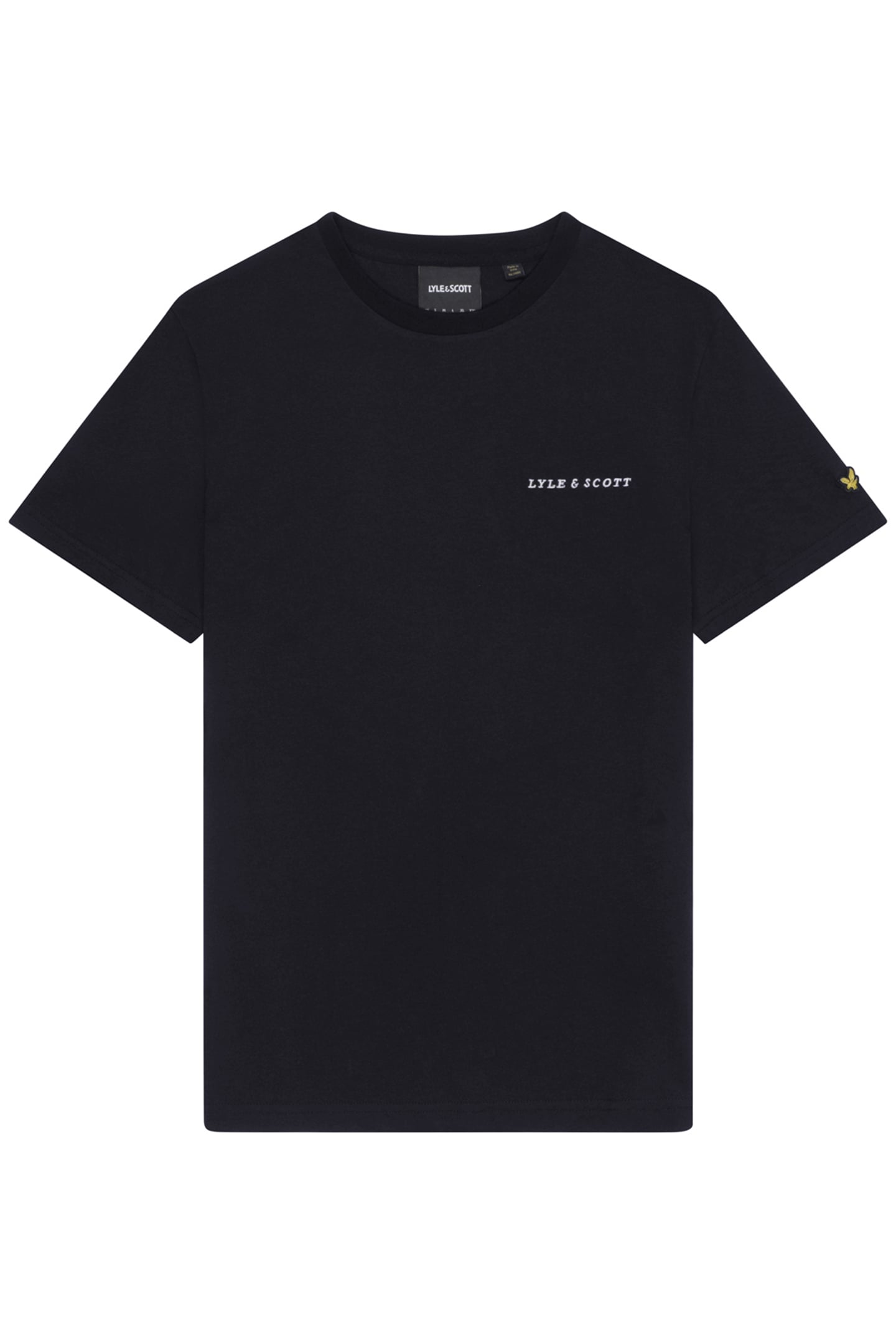 EMBROIDERED T-SHIRT DARK NAVY/WHITE 4