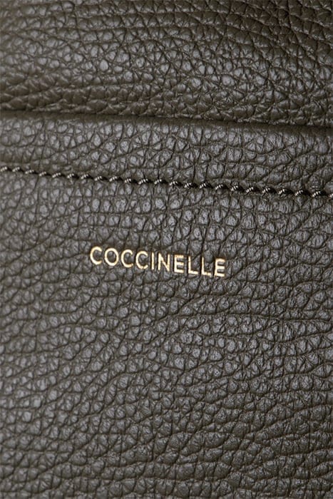 GRAINED LEATHER SIGNATURE TOTE BAG 5