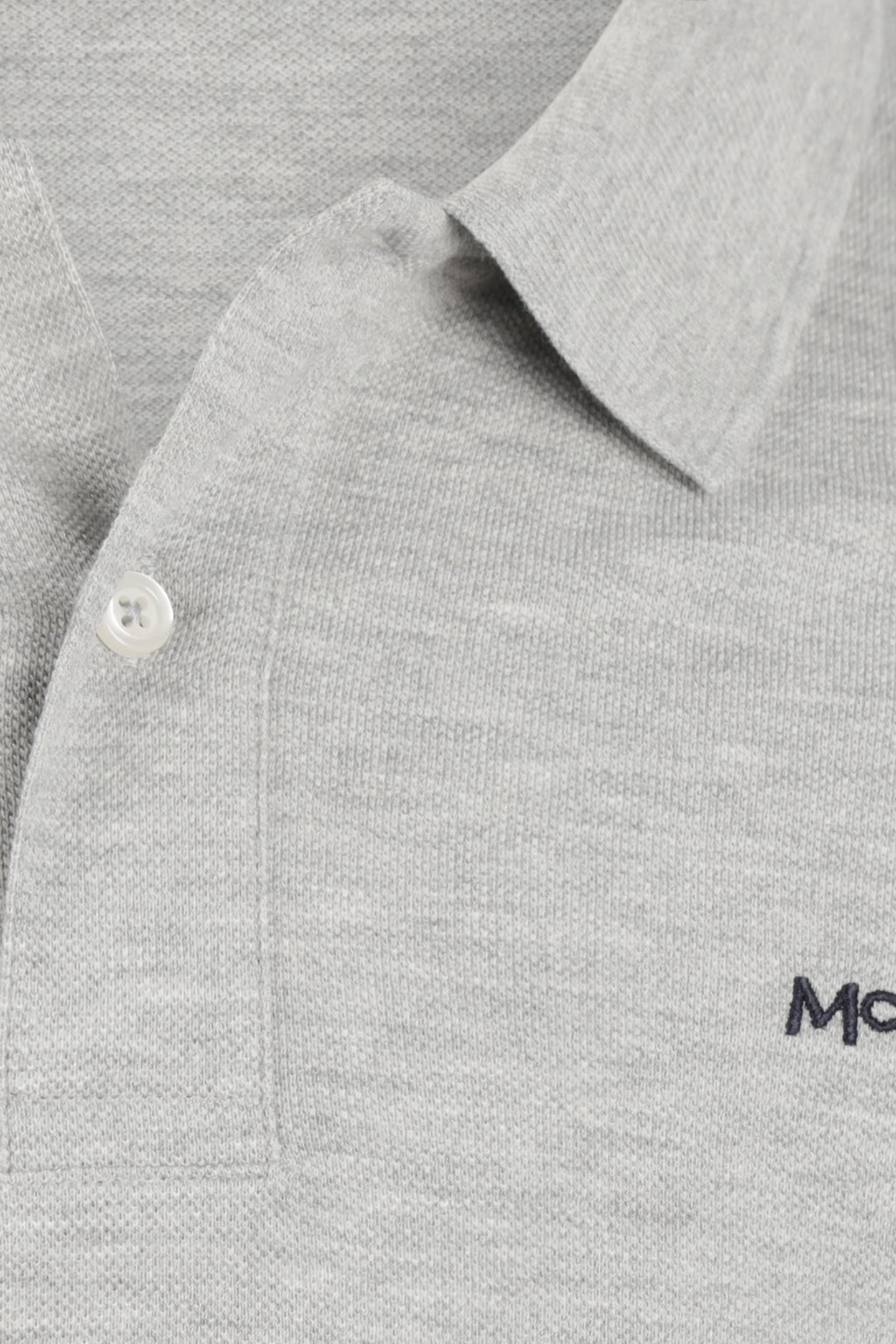 CLASSIC POLO LONG SLEEVES MEDIUM GREY MELANGE 3