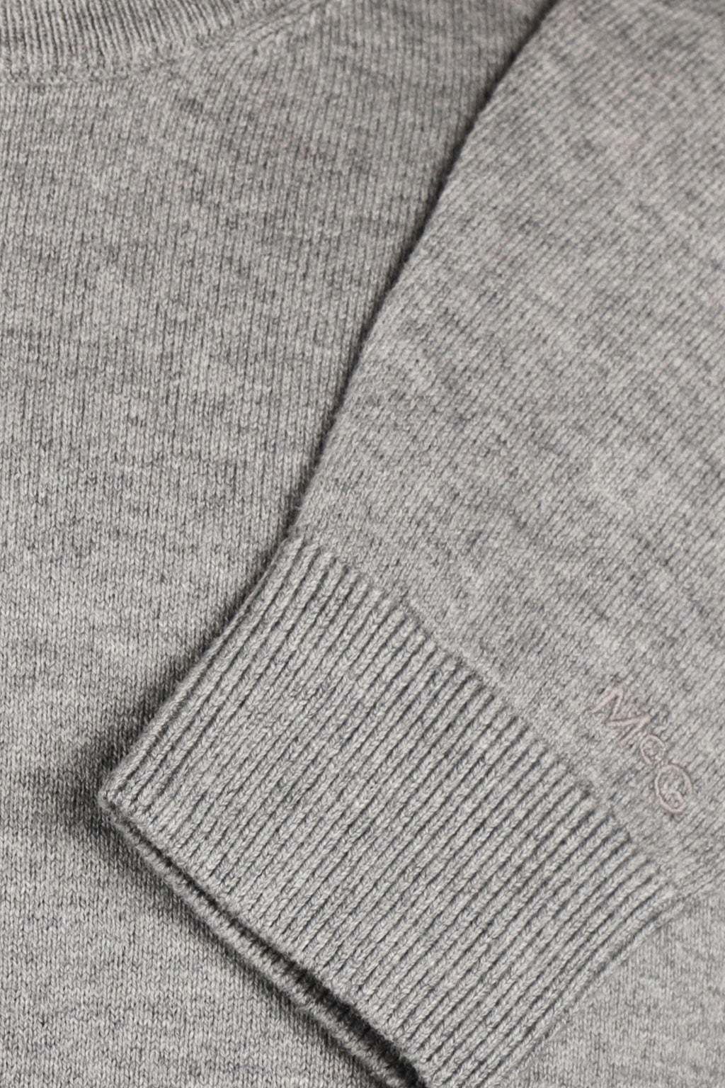 C-NECK SWEATER MEDIUM GREY MELANGE 2