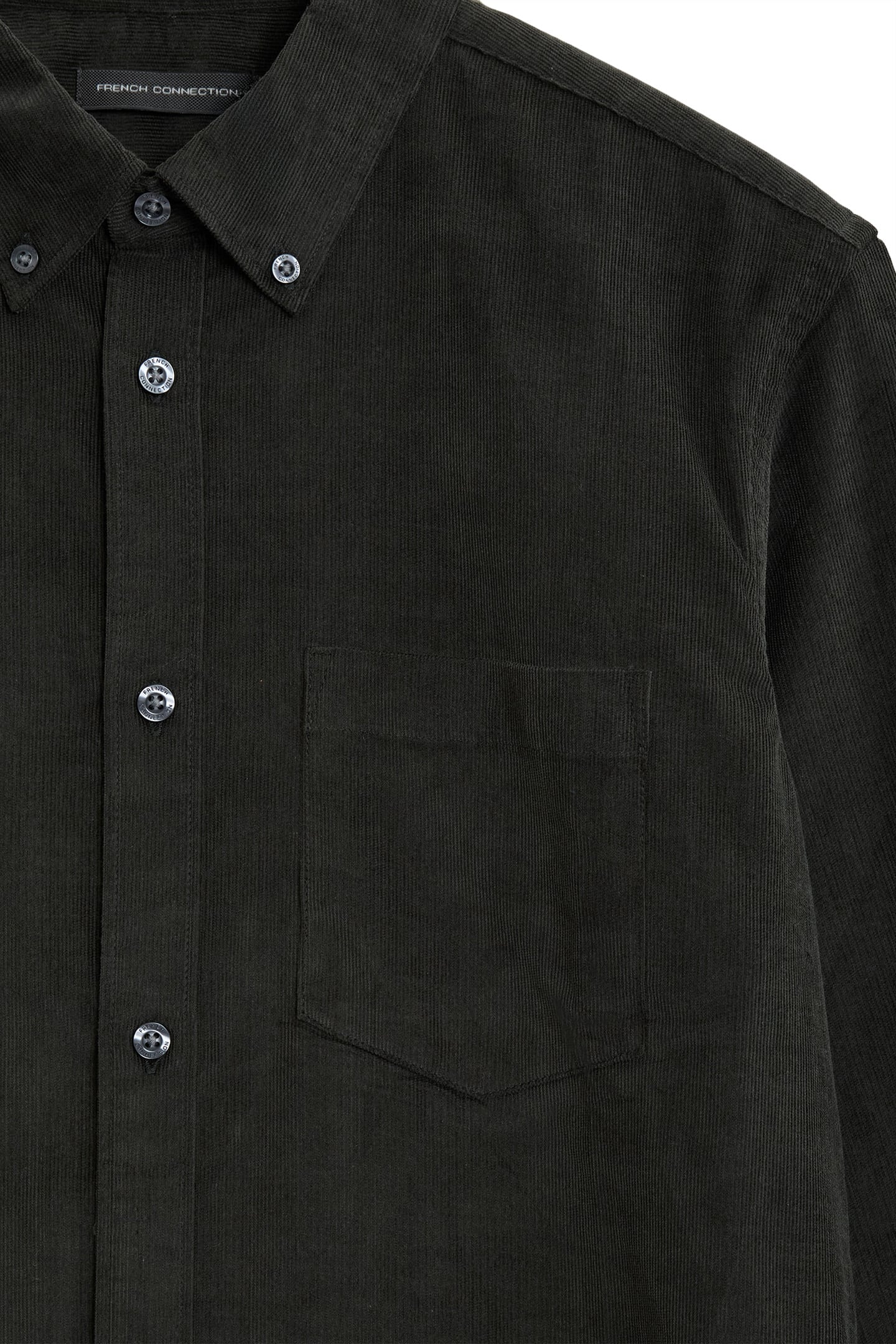 CORD LONG SLEEVE SHIRT KHAKI 2