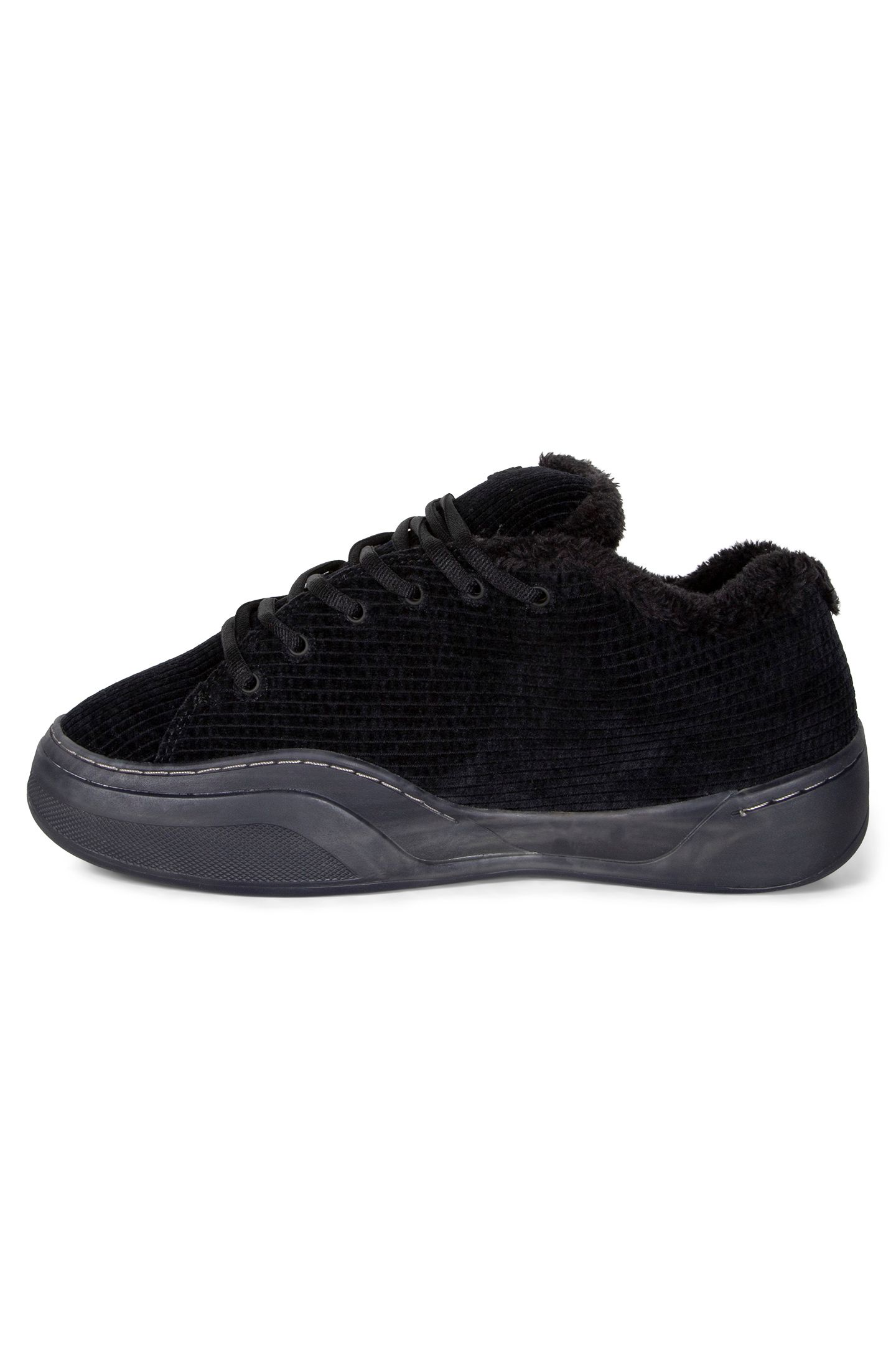 ERL – UNISEX CORDUROY VAMP SNEAKERS PIRATE BLACK | Online Outlet 