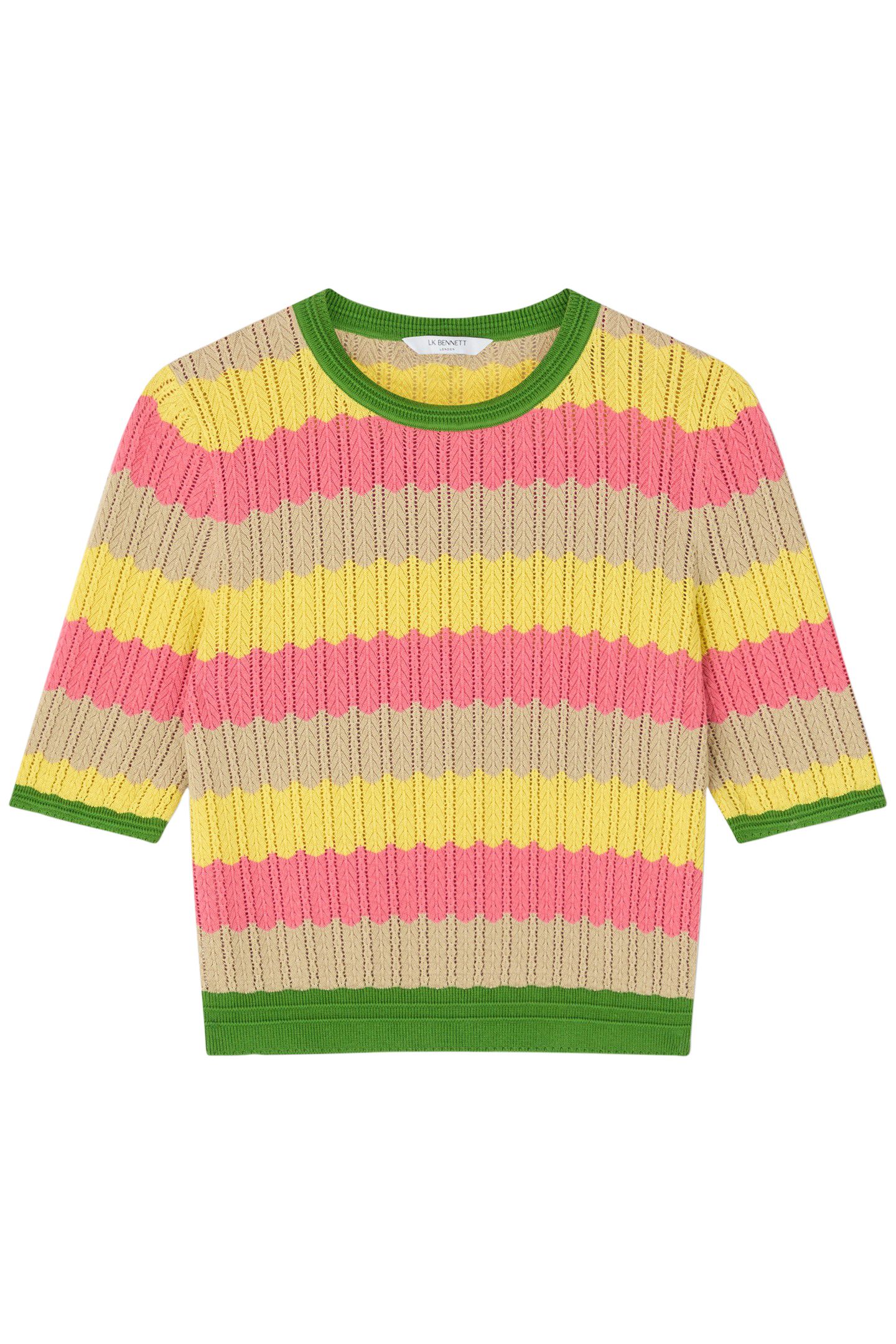 TK CINZIA ZIG ZAG KNIT GREEN 3
