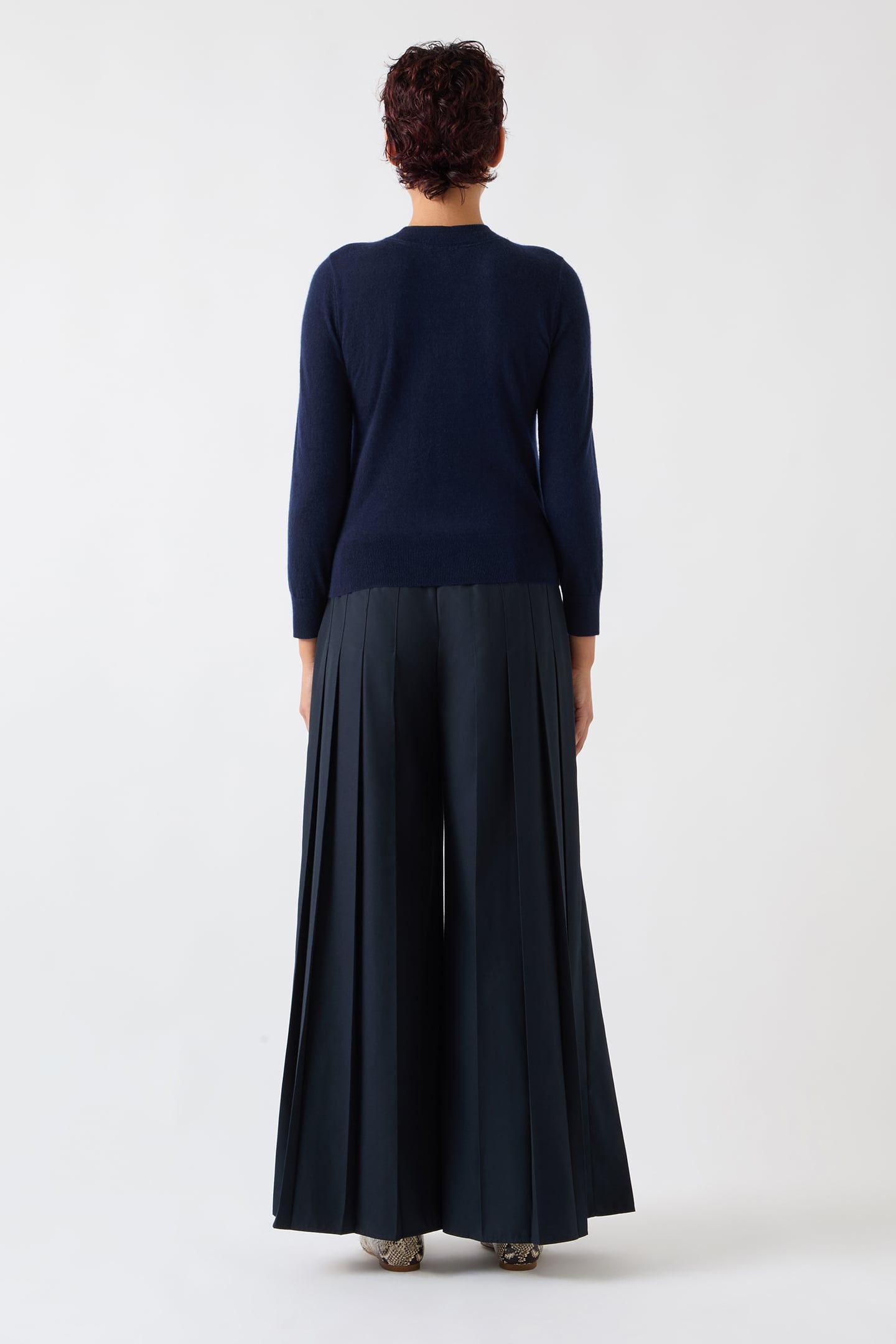 TK ASHLEY KNITTED TOP NAVY 2