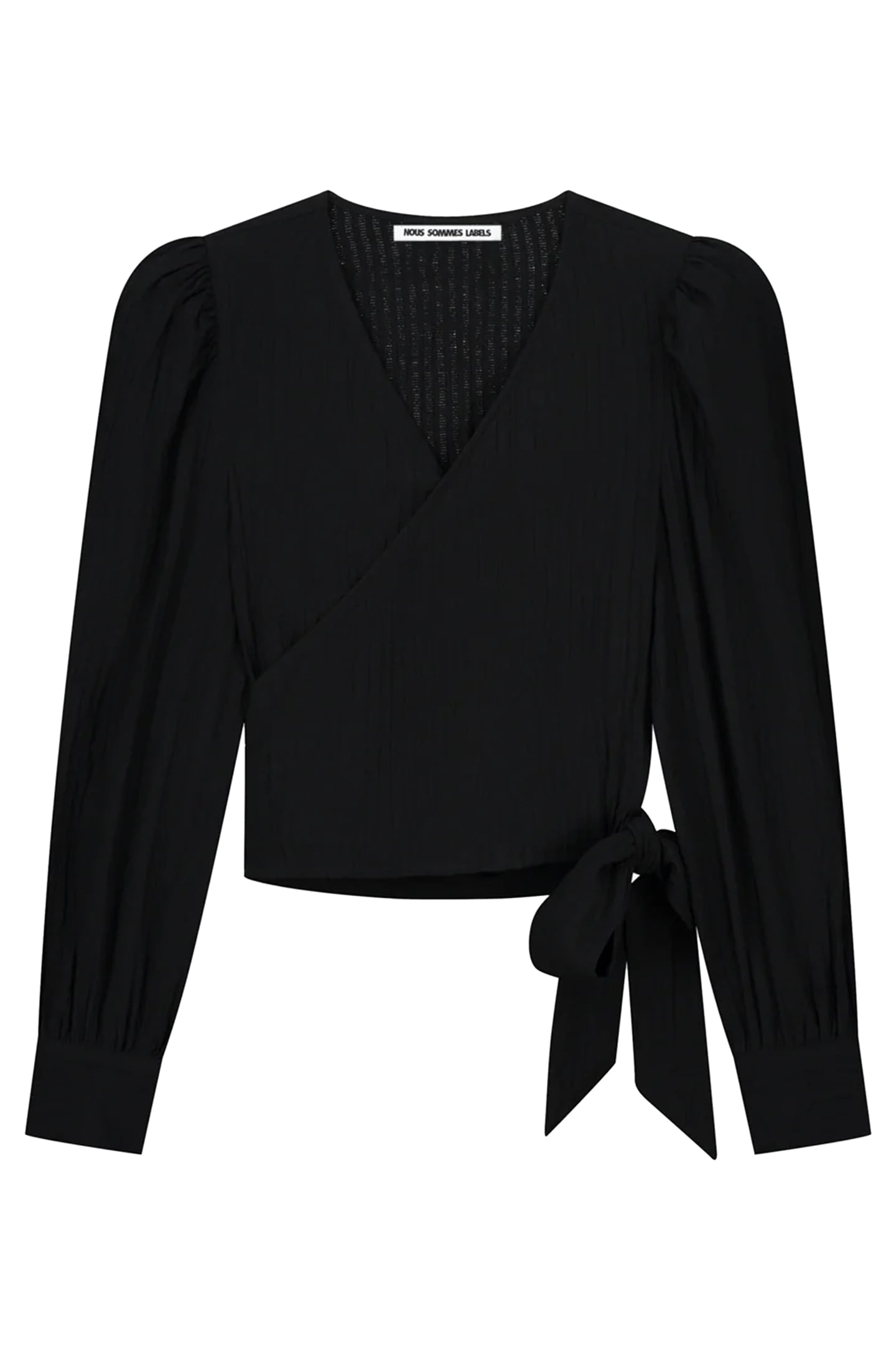 NOUS SOMMES LABELS – HANNIE TOP BLACK 3