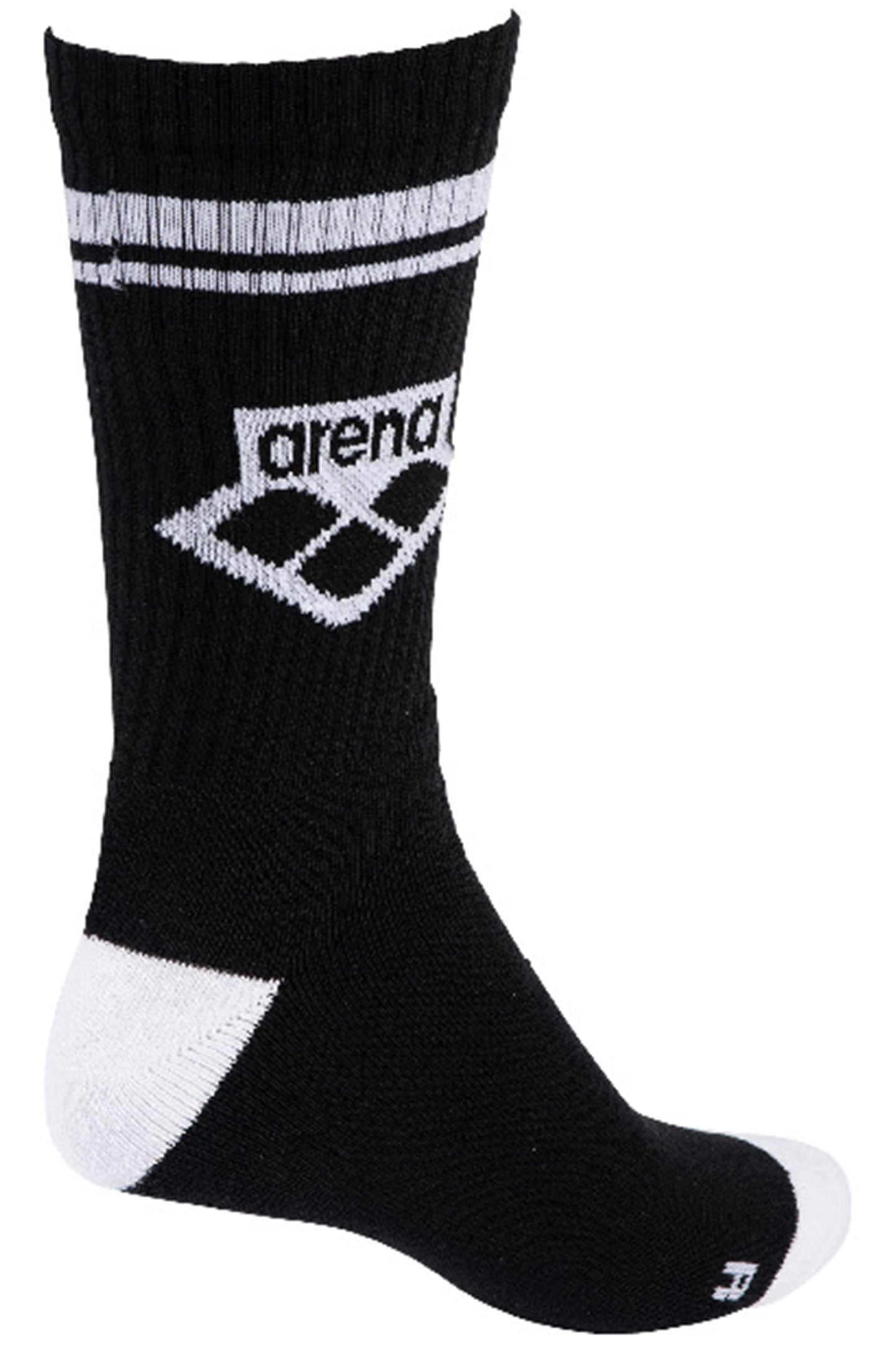 UNISEX ARENA ICONS SOCKS BLACK-WHITE 1