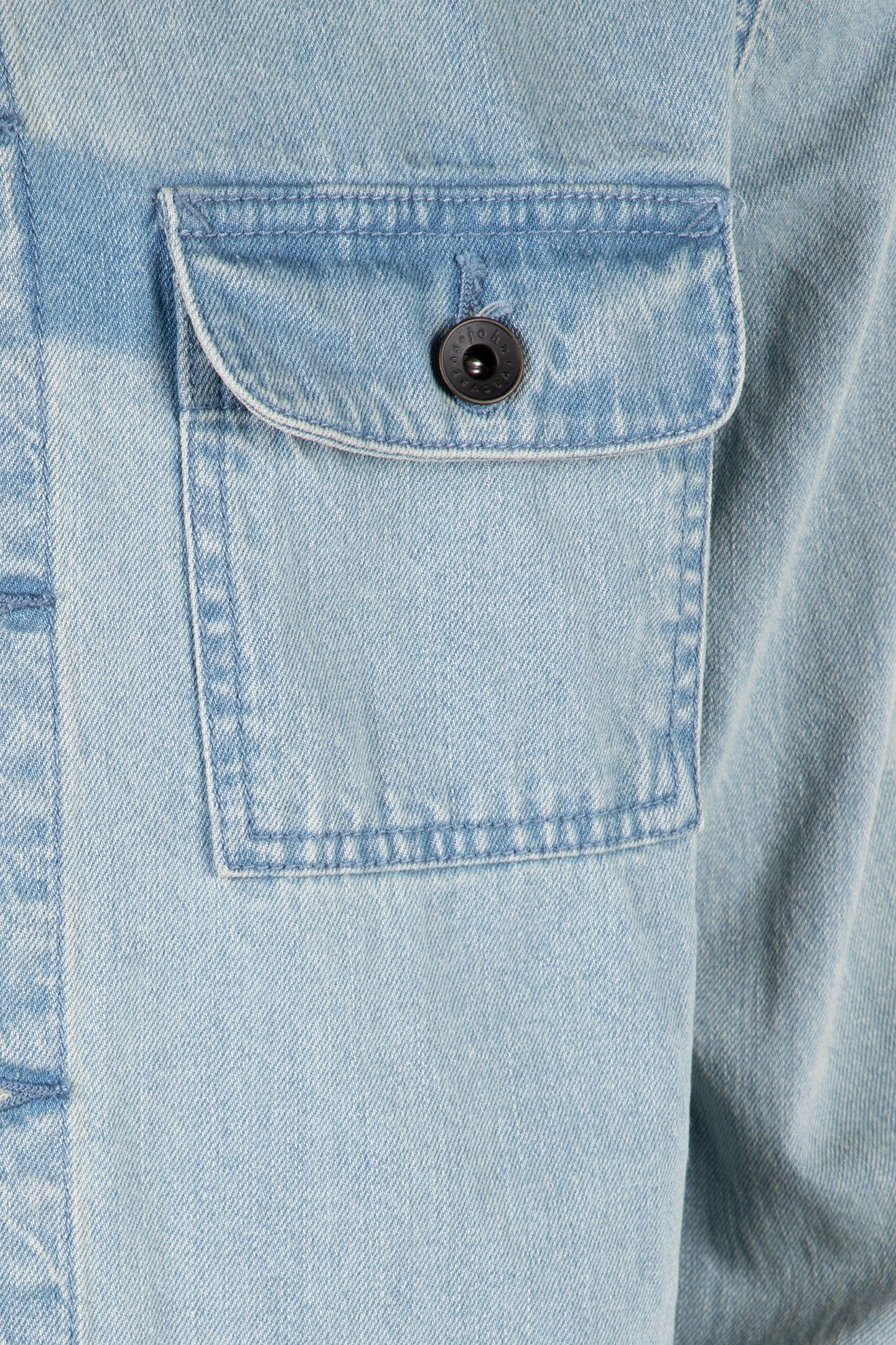 ALLECK UTILITY JACKET FADE AWAY BLUE 3